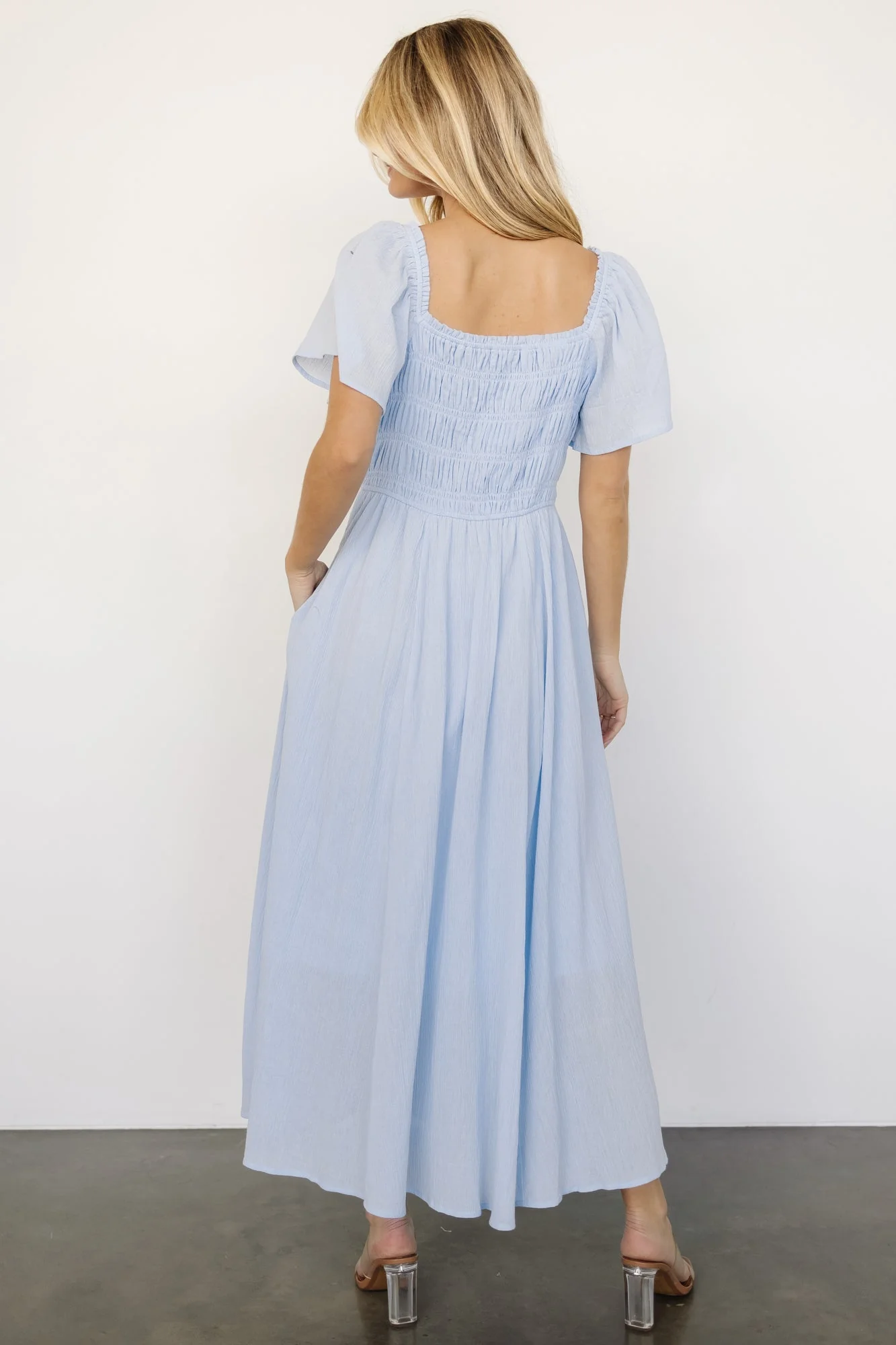 McKay Maxi Dress | Light Blue - Jamouz