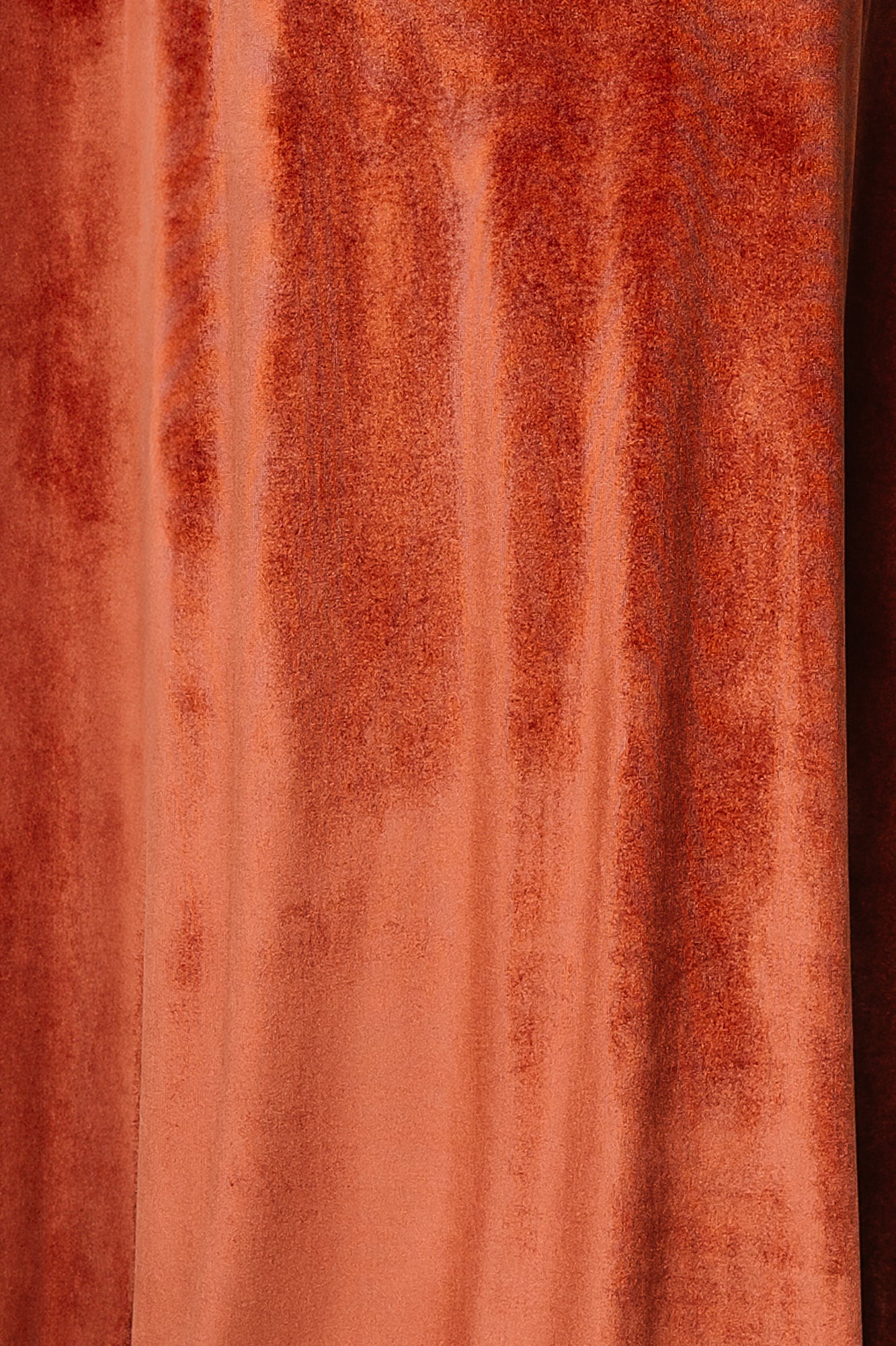 Fabric Swatch - Tatiana Velvet | Cinnamon - Jamouz
