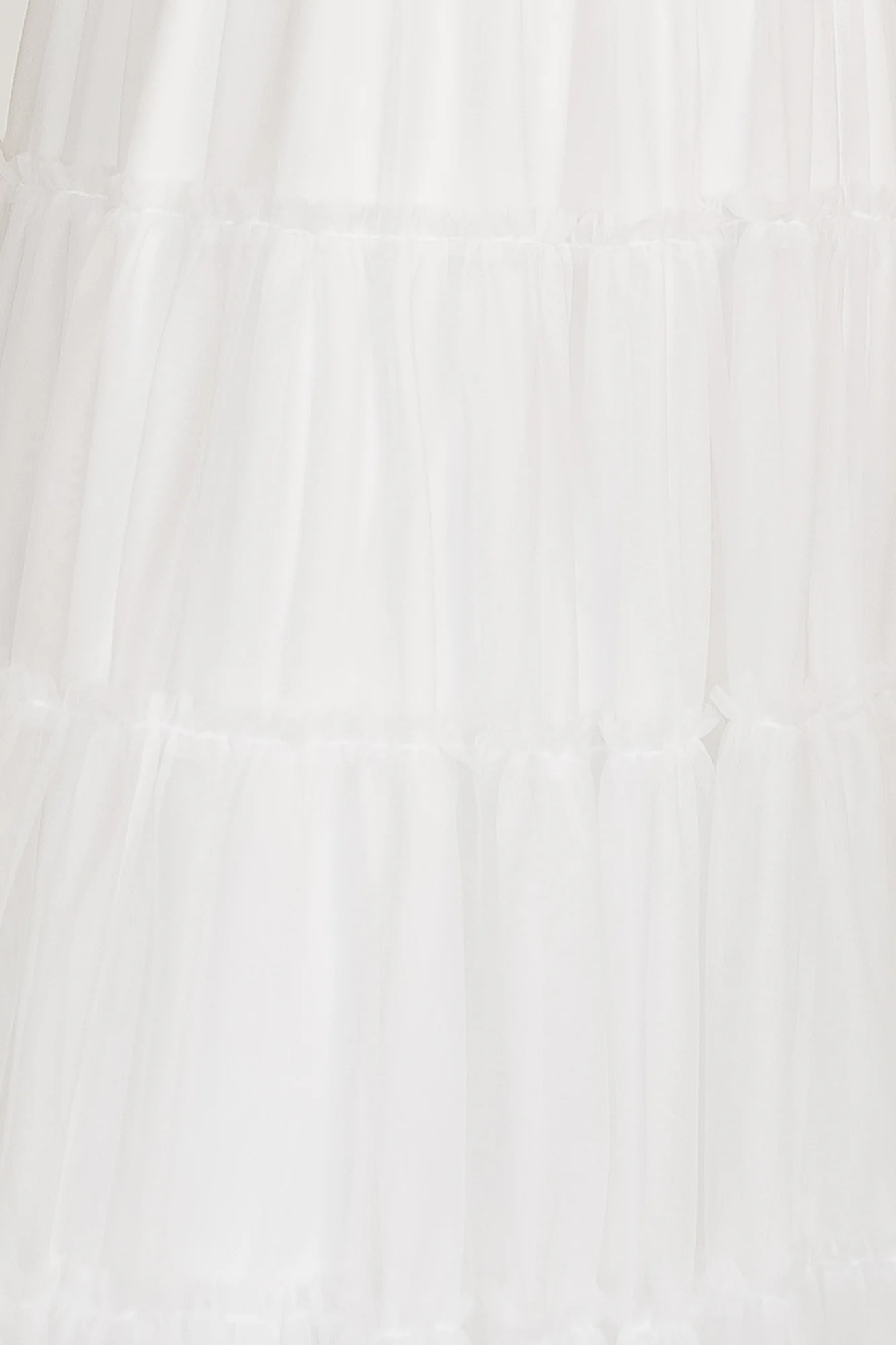 Fabric Swatch - Emma Tulle | Off White - Jamouz