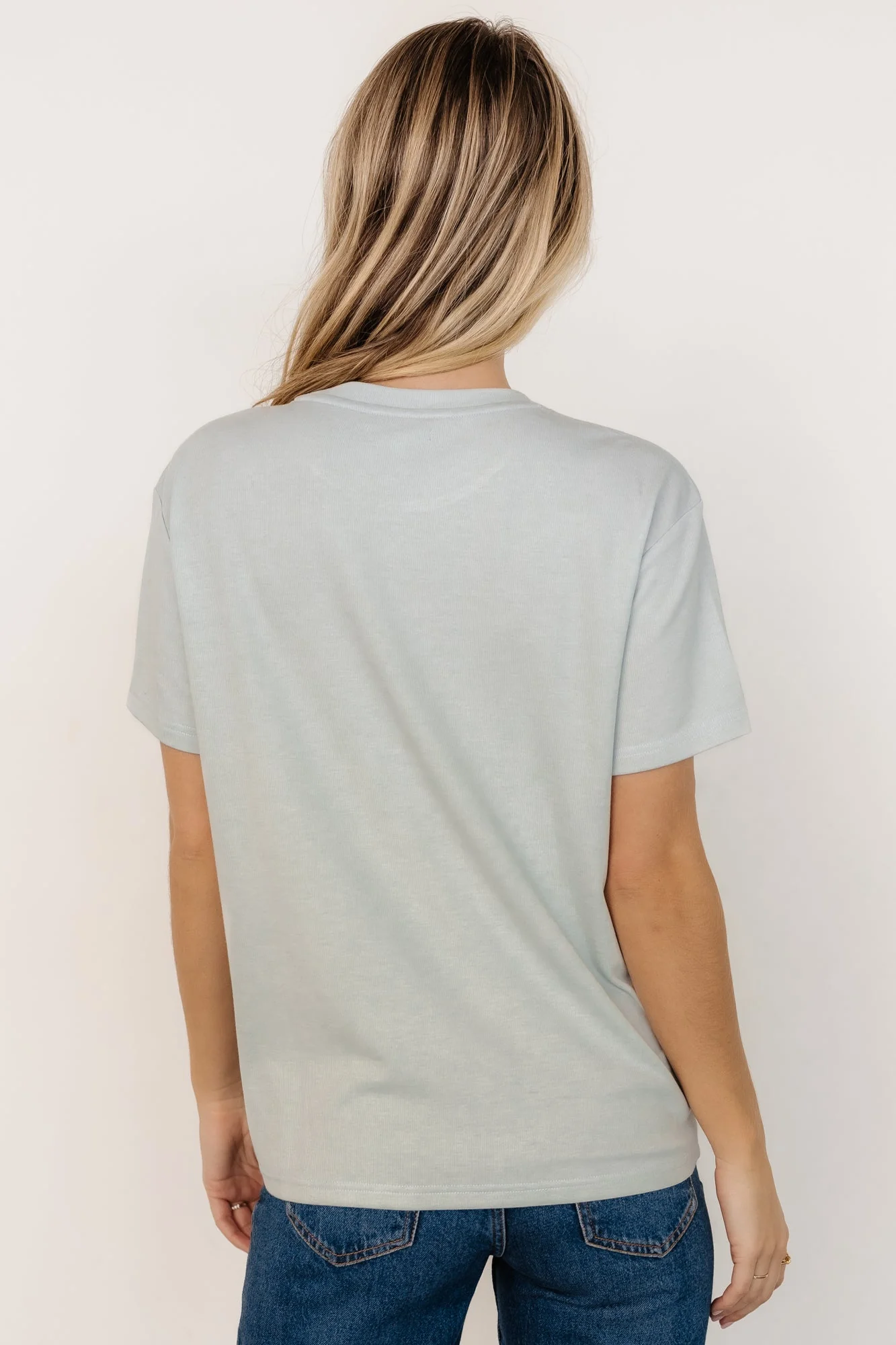 Elliot Relaxed Tee | Pale Mint - Jamouz