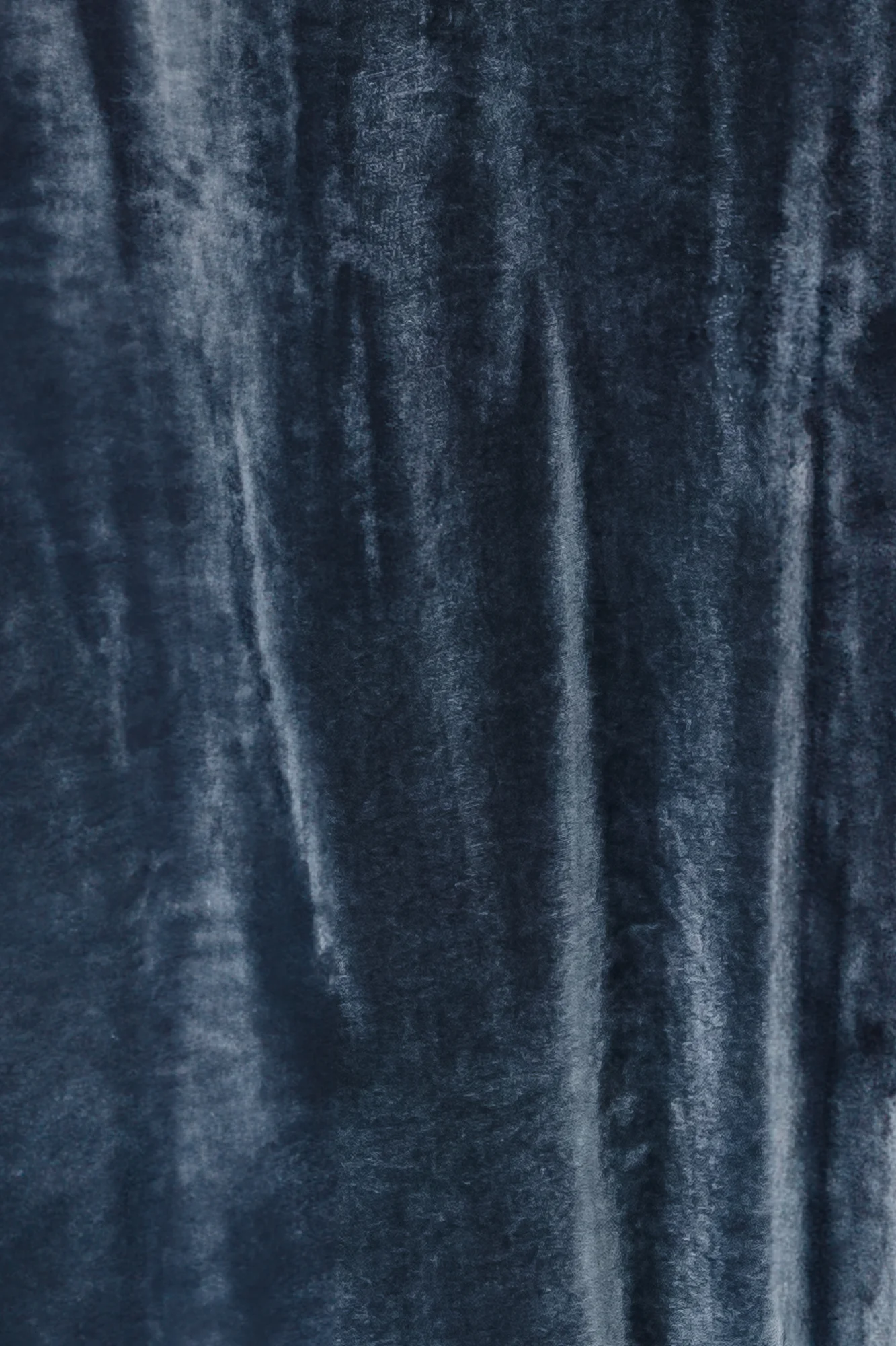 Fabric Swatch - Tatiana Velvet | Slate Blue - Jamouz