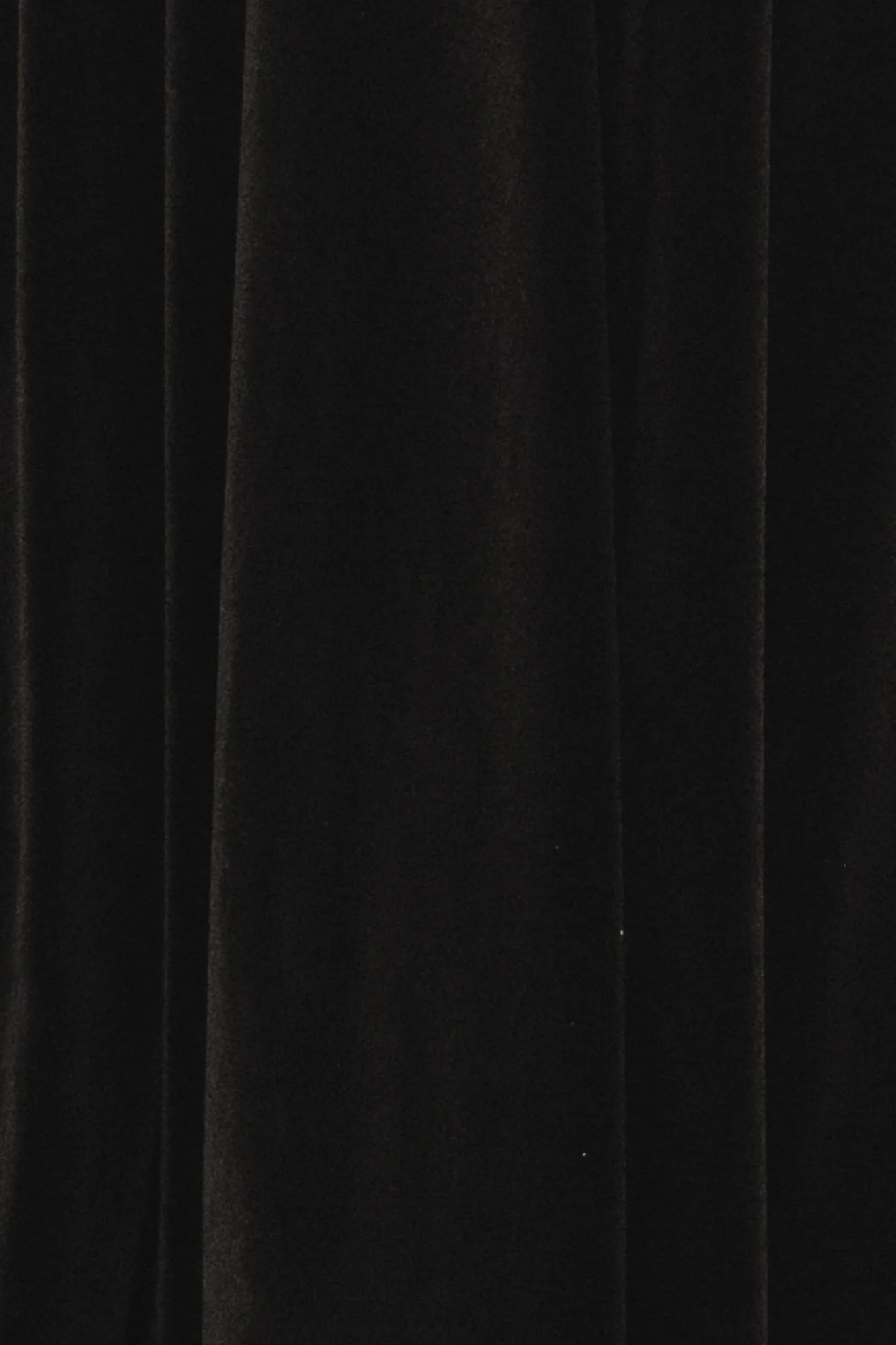 Fabric Swatch - Katelyn Velvet | Black - Jamouz