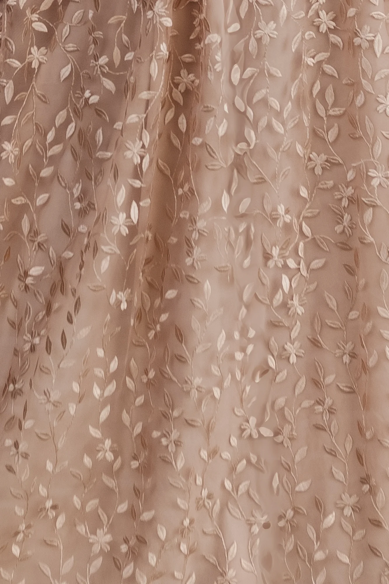 Fabric Swatch - Marseille Embossed | Champagne - Jamouz