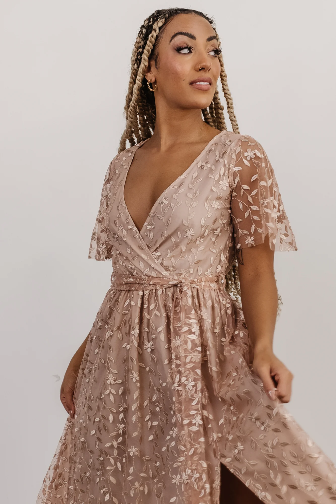 Fabric Swatch - Marseille Embossed | Champagne - Jamouz