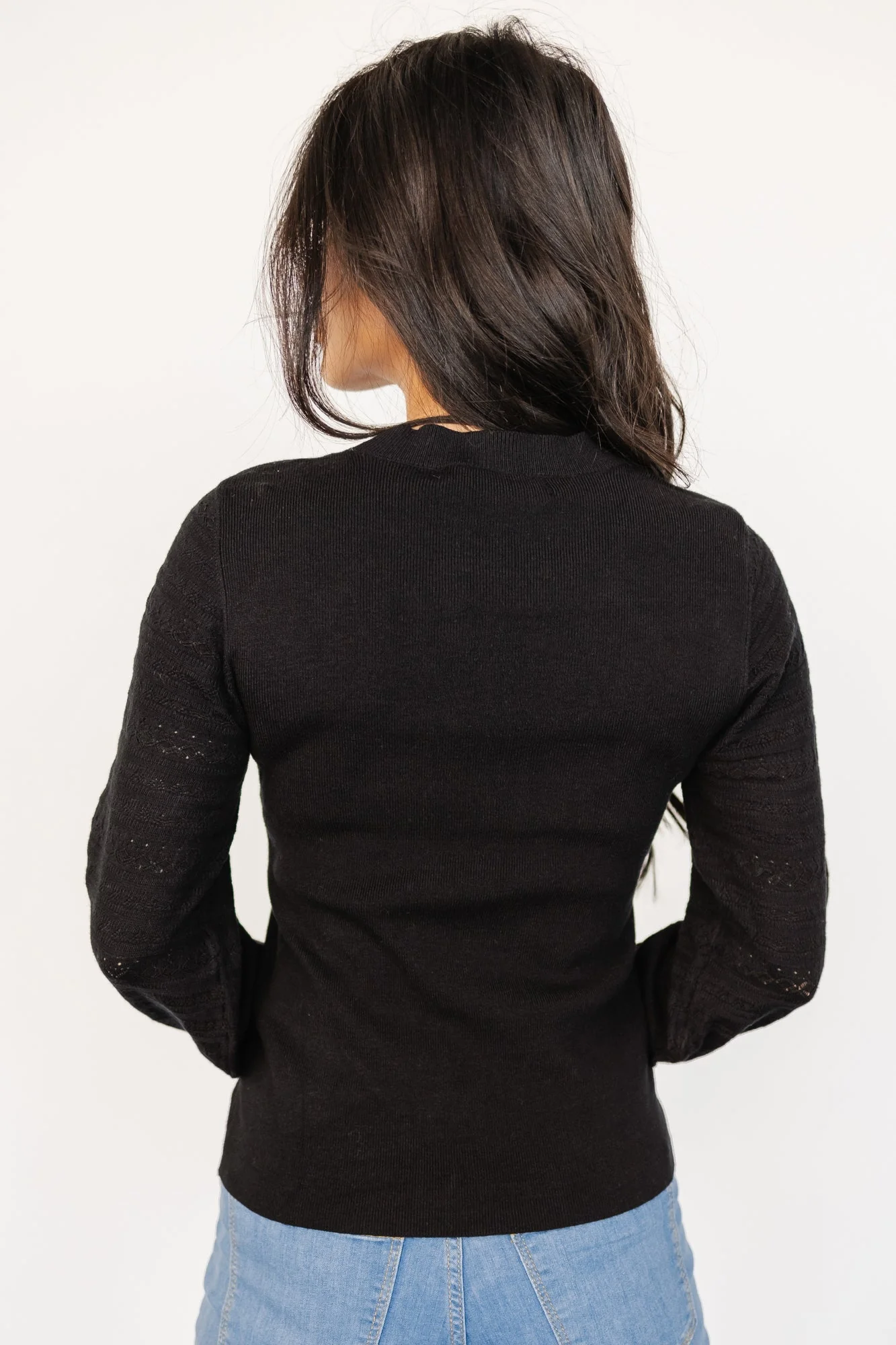 Jens Sweater Top | Black - Jamouz