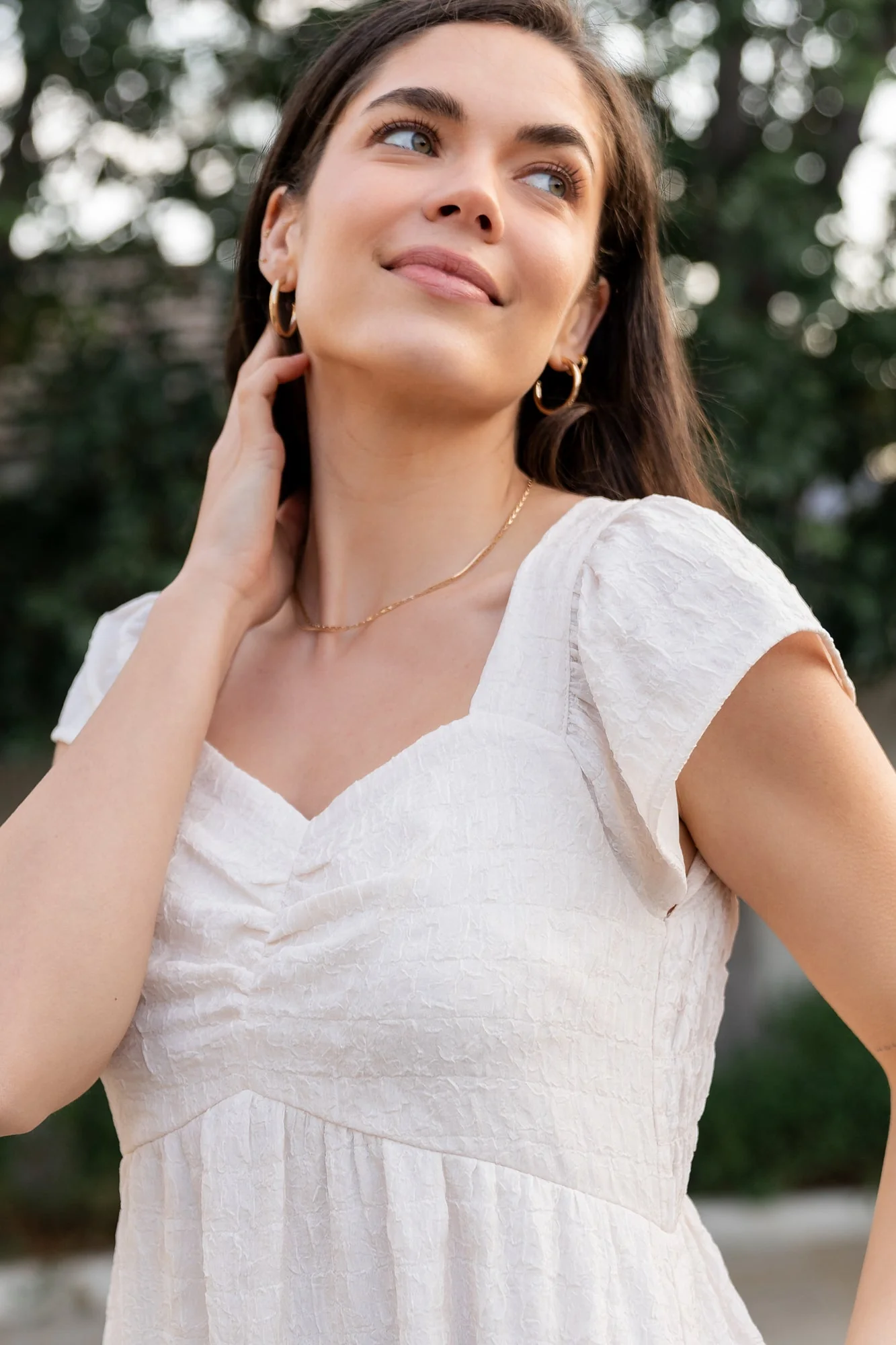 Kesler Midi Dress | Cream - Jamouz