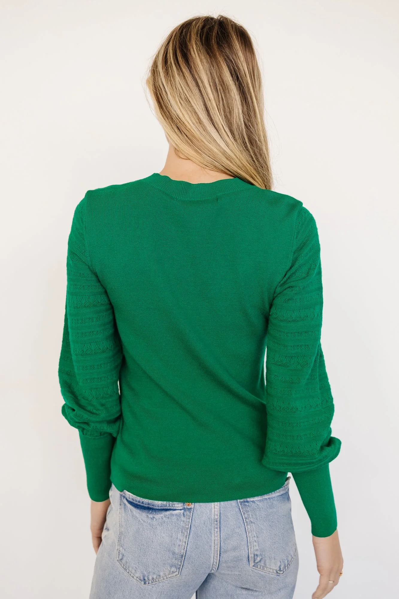 Jens Sweater Top | Green - Jamouz