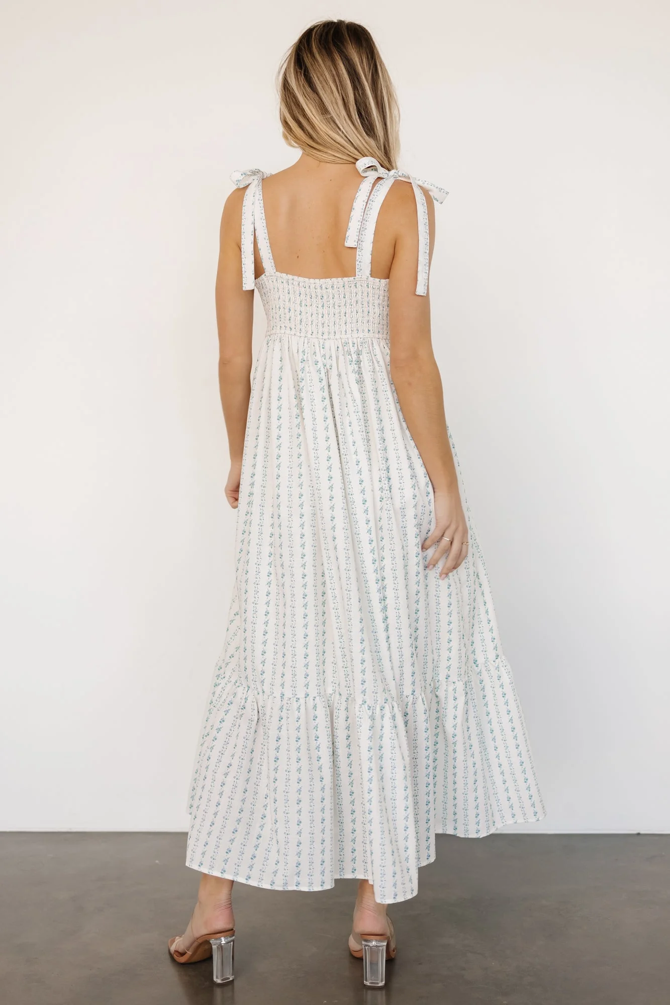 Kennie Maxi Dress | Cream Multi Floral - Jamouz