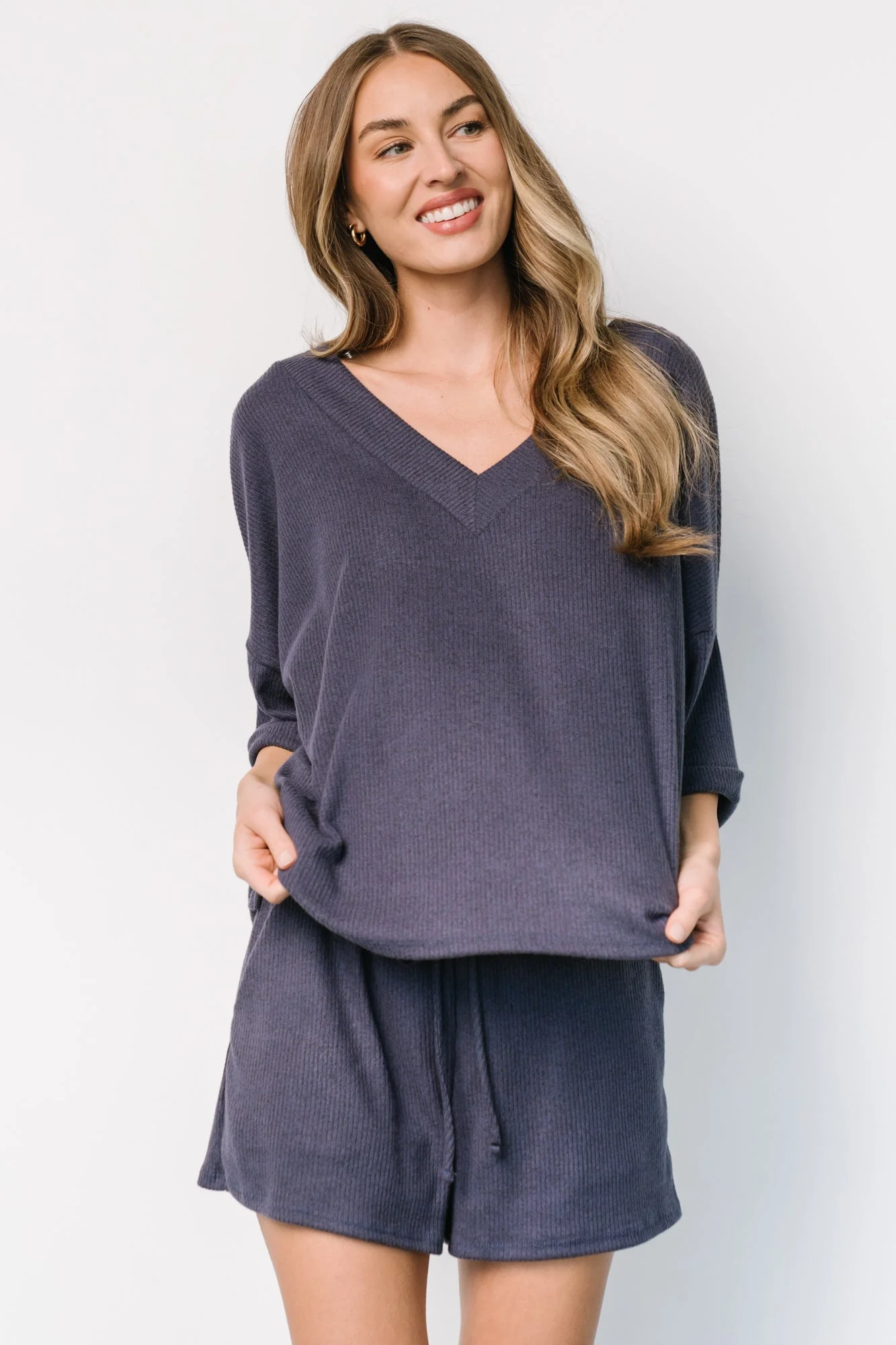 Chicago Lounge Top | Navy - Jamouz