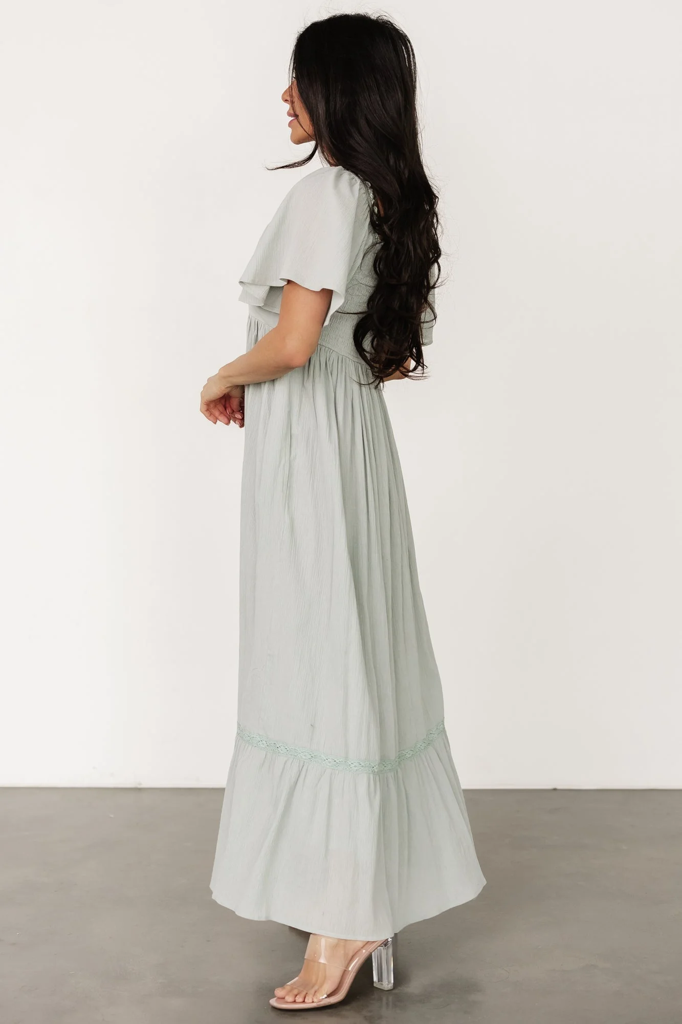 Maeve Maxi Dress | Dusty Sage - Jamouz