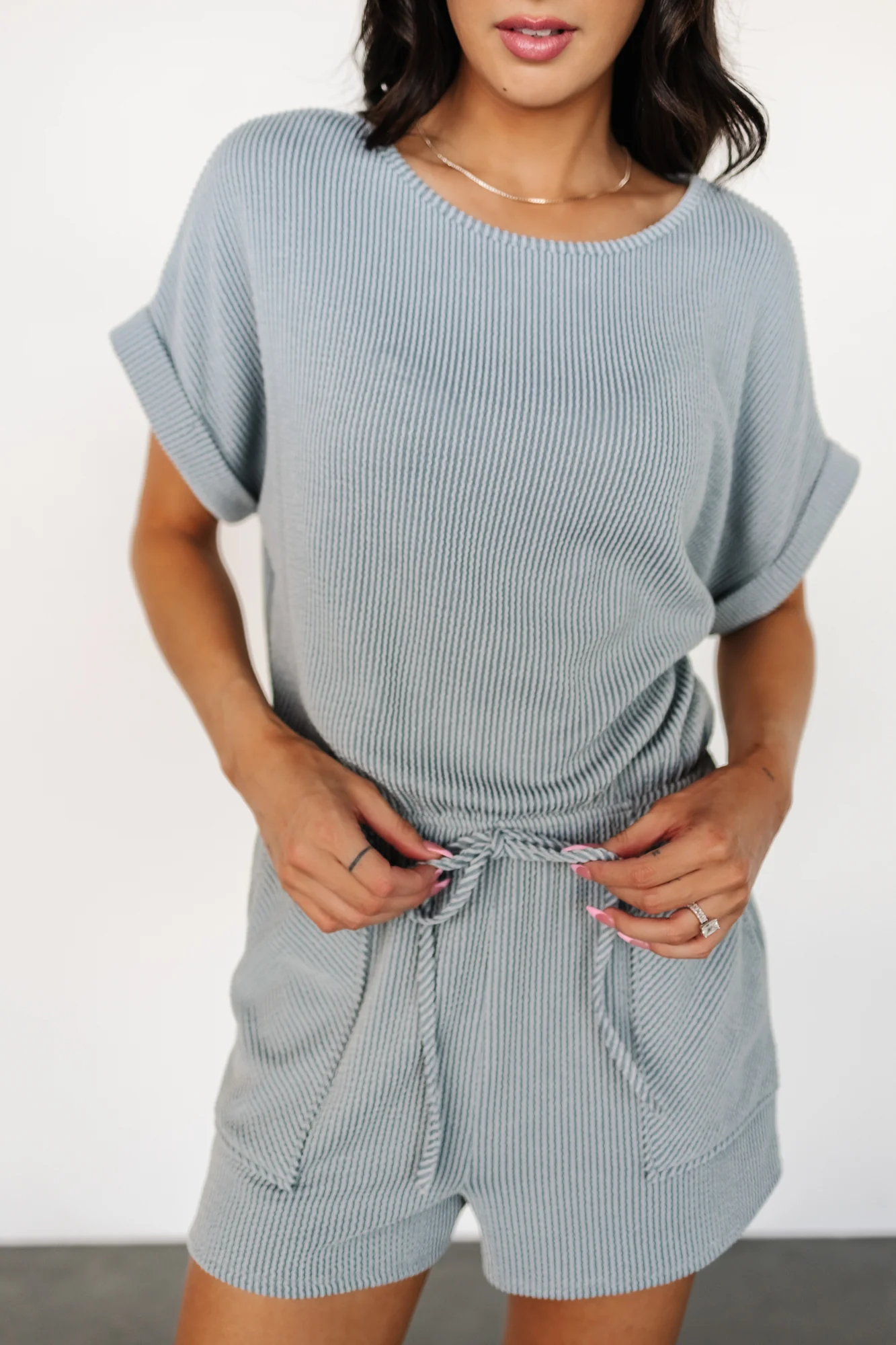 Lely Romper | Blue - Jamouz