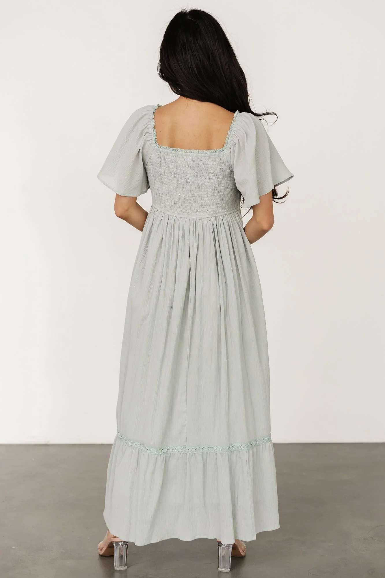 Maeve Maxi Dress | Dusty Sage - Jamouz