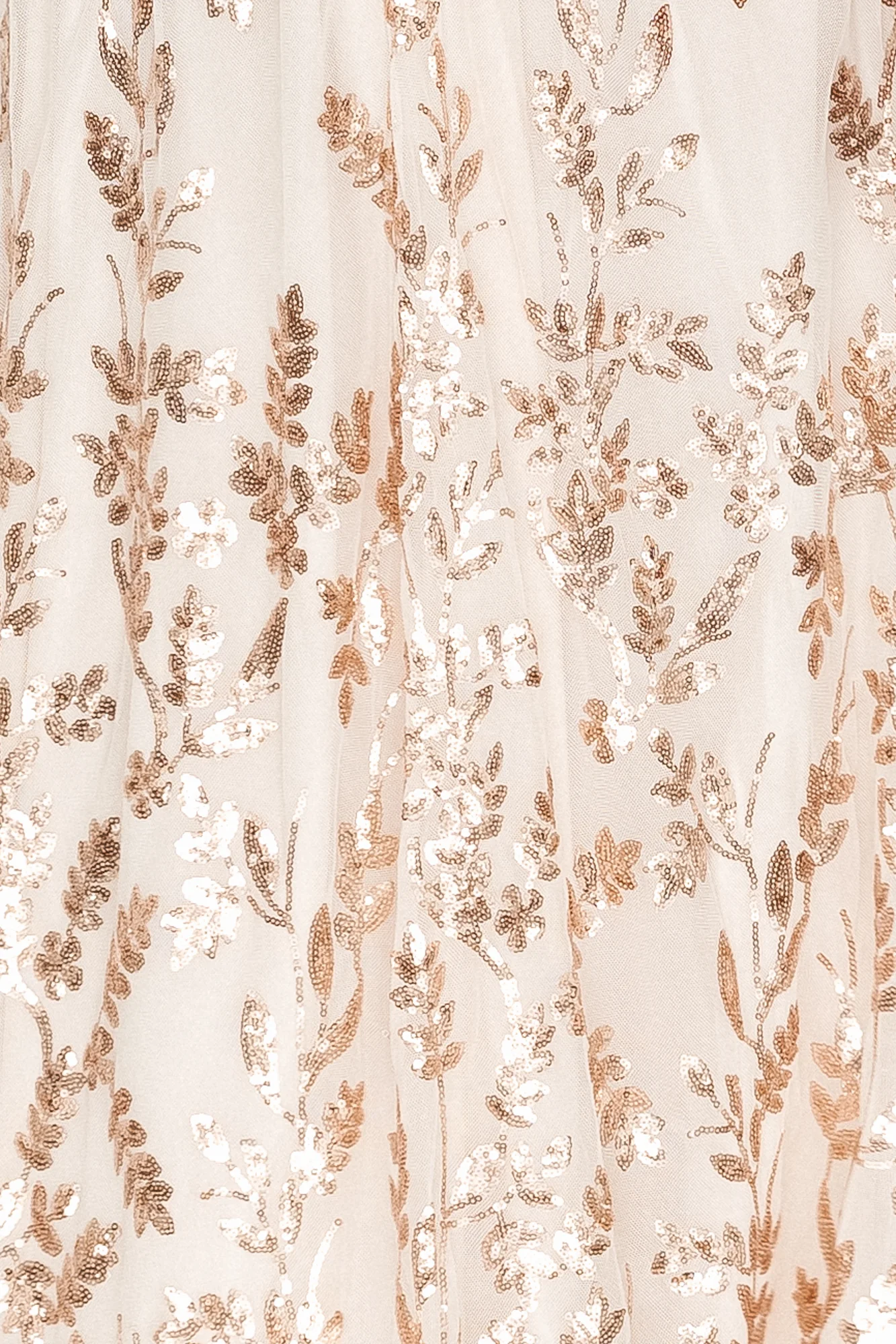Fabric Swatch - Destiny Sequin | Rose Gold - Jamouz