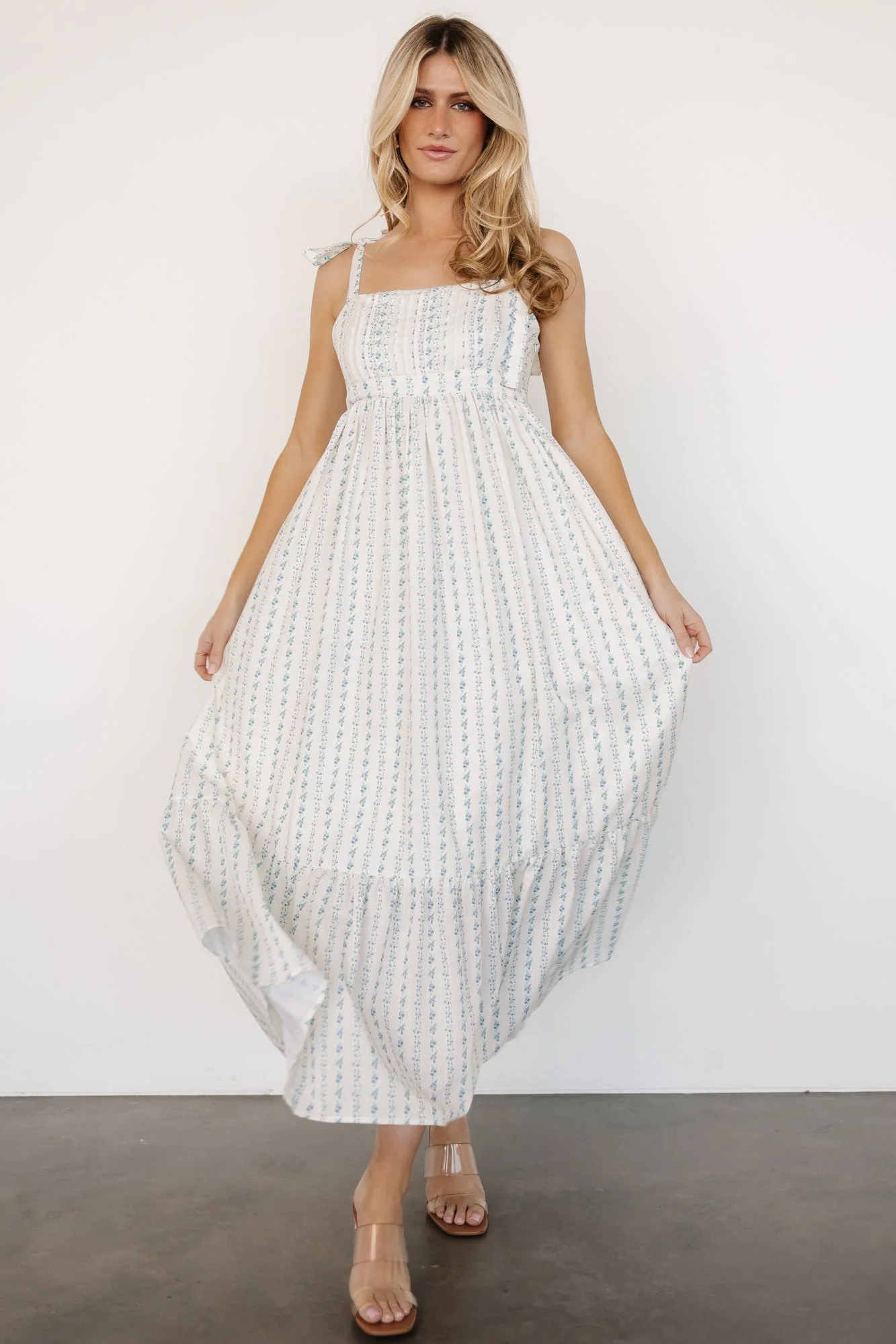 Kennie Maxi Dress | Cream Multi Floral - Jamouz