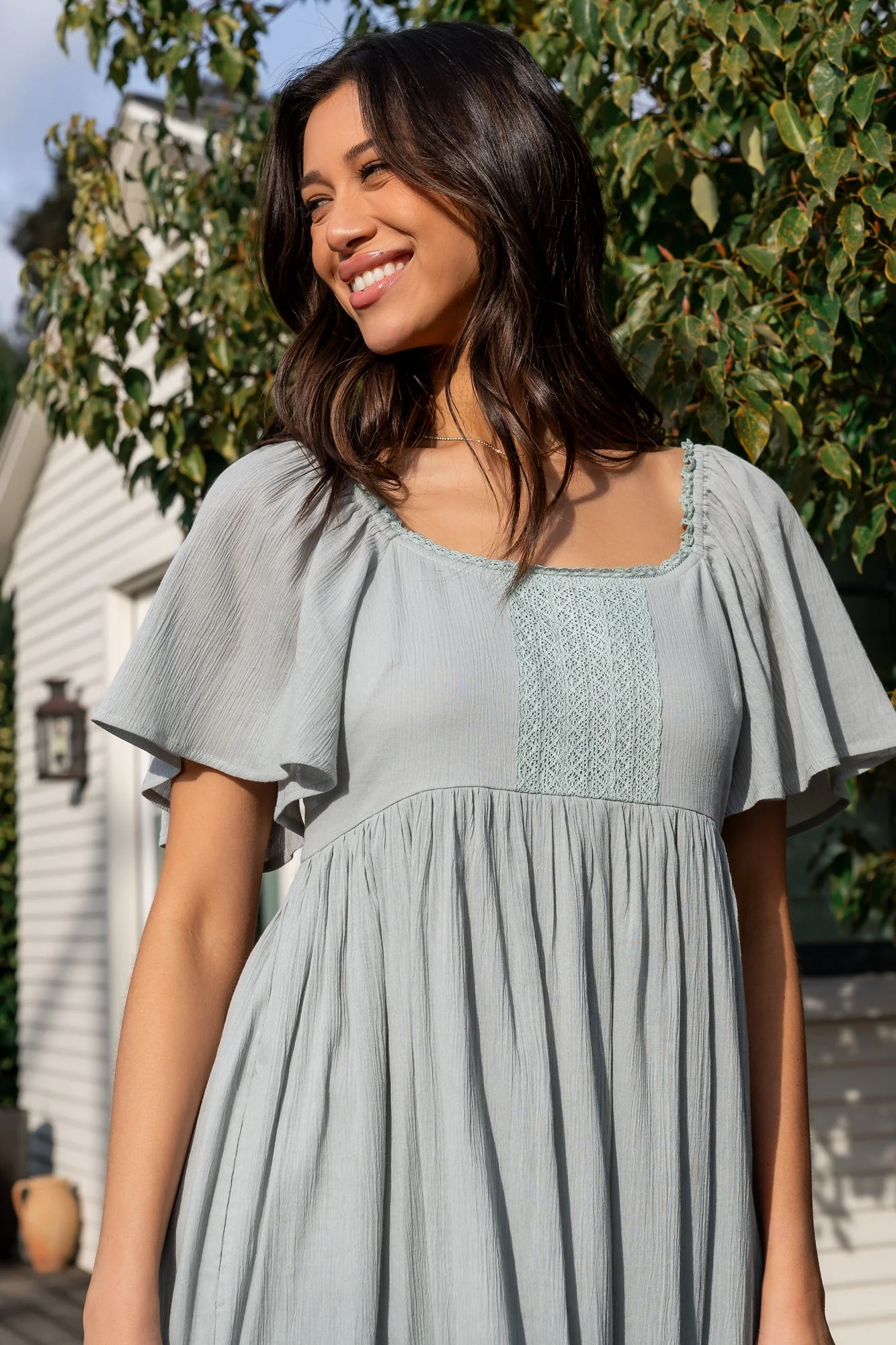 Maeve Maxi Dress | Dusty Sage - Jamouz