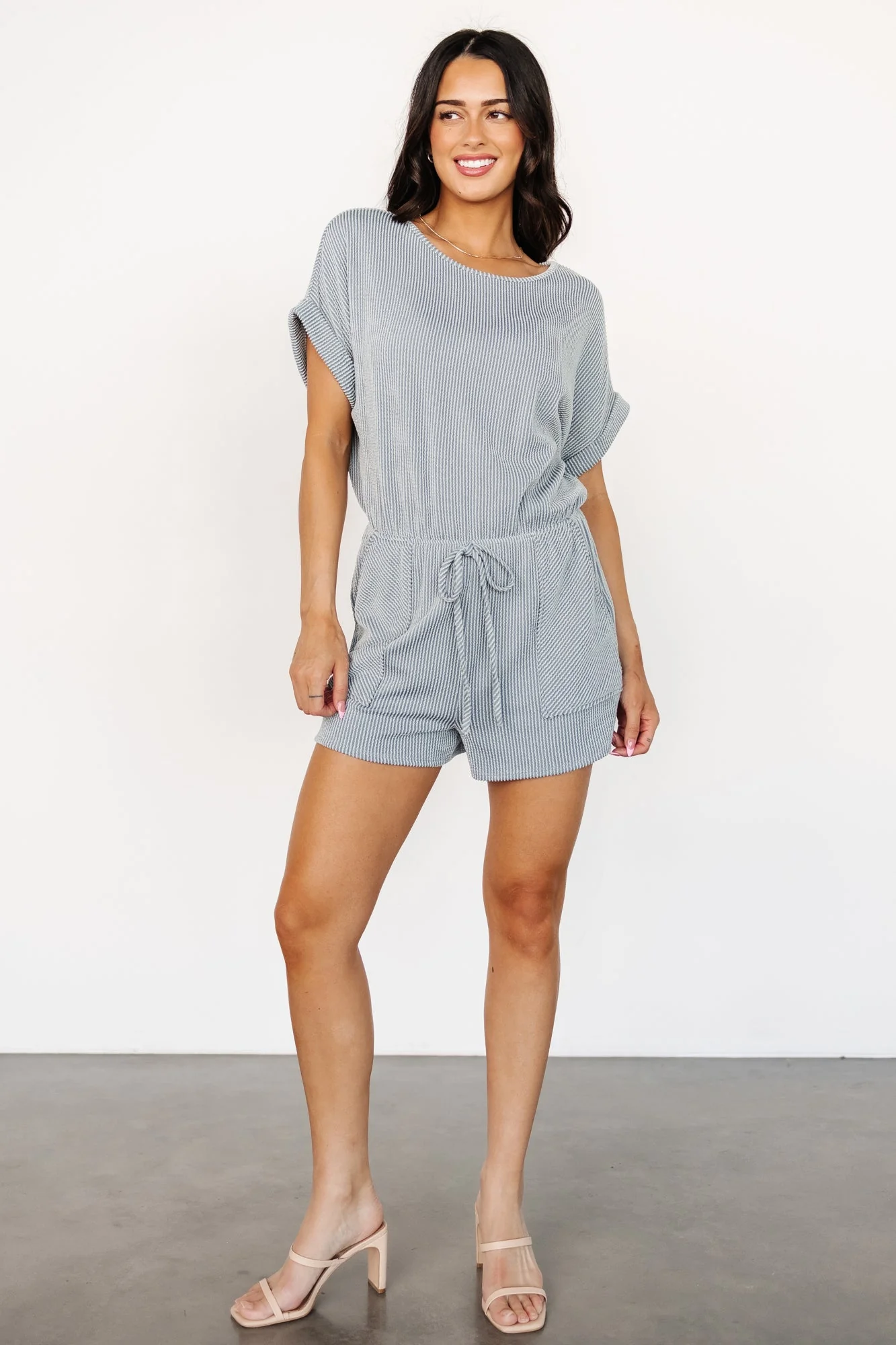 Lely Romper | Blue - Jamouz