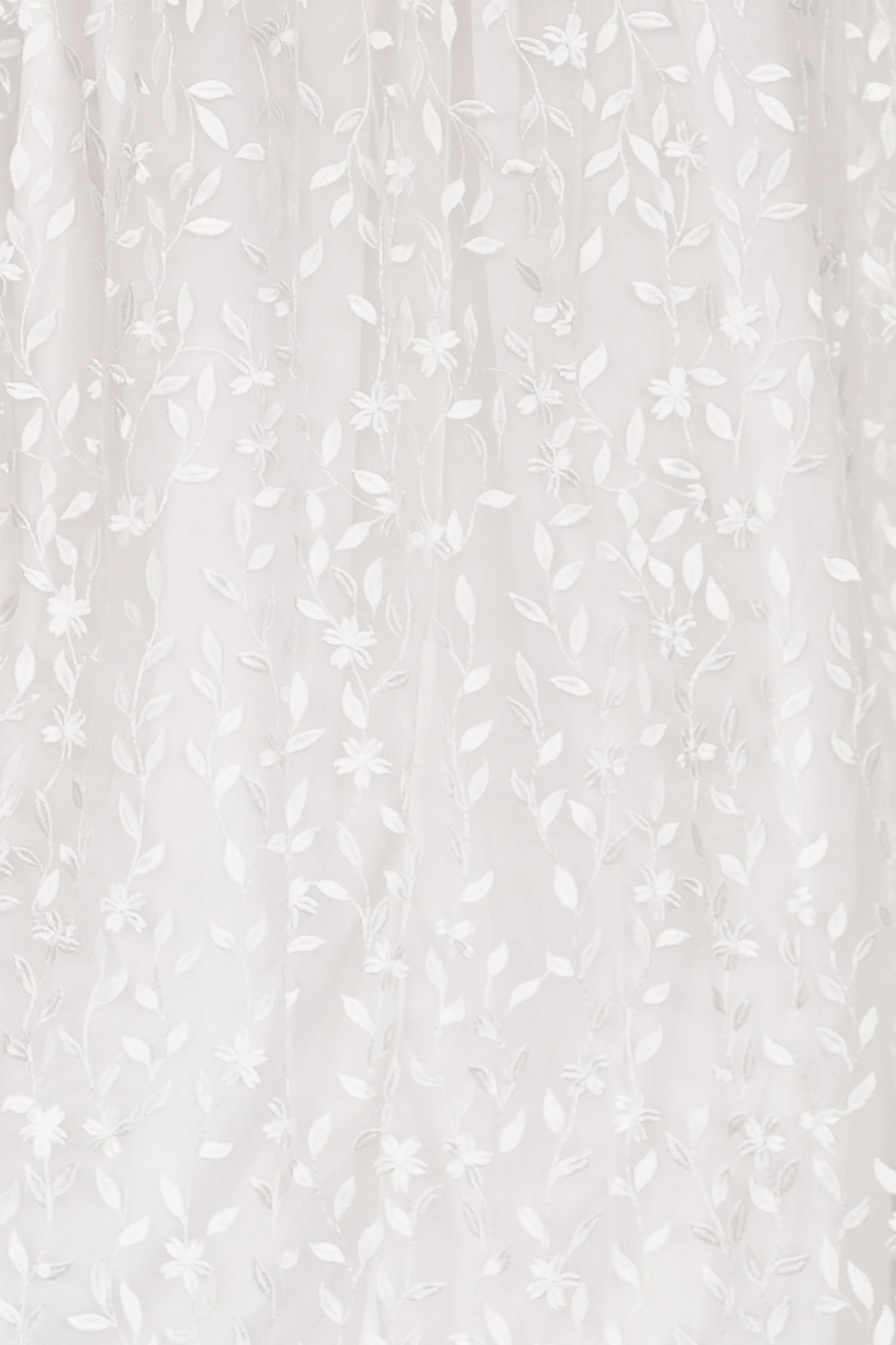 Fabric Swatch - Marseille Embossed | White - Jamouz