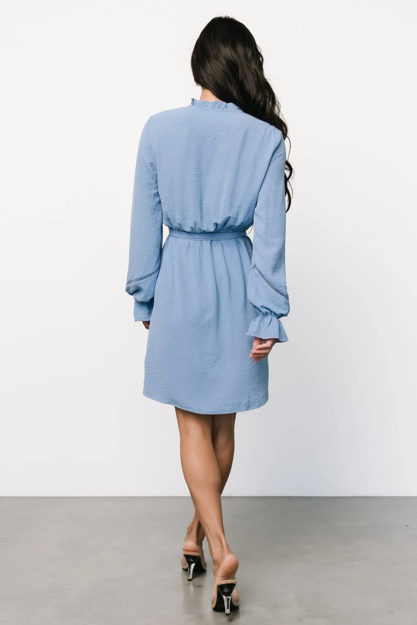 Lillia Short Dress | Blue - Jamouz