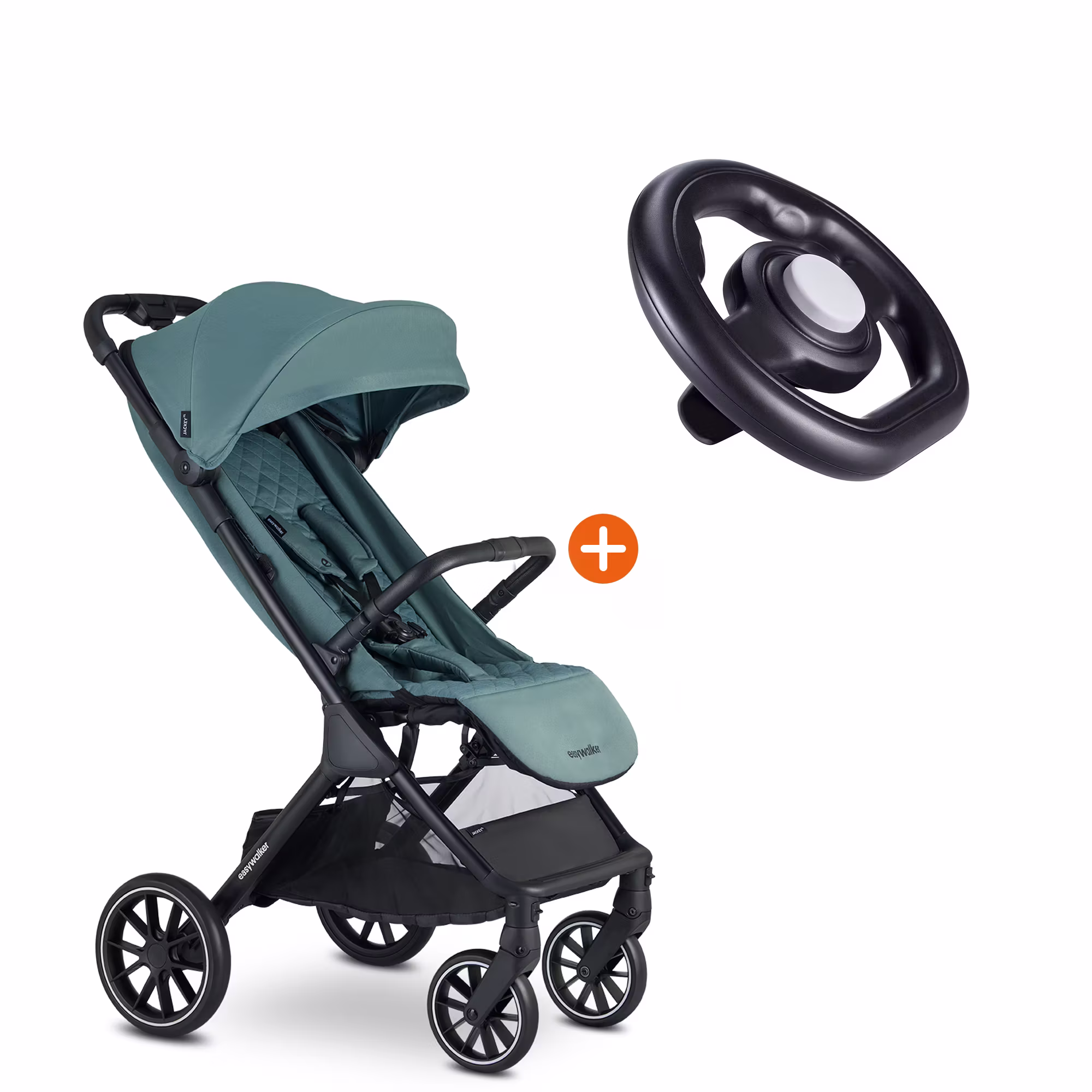 Jackey XL Teal Green mit Lenkrad - Jamouz