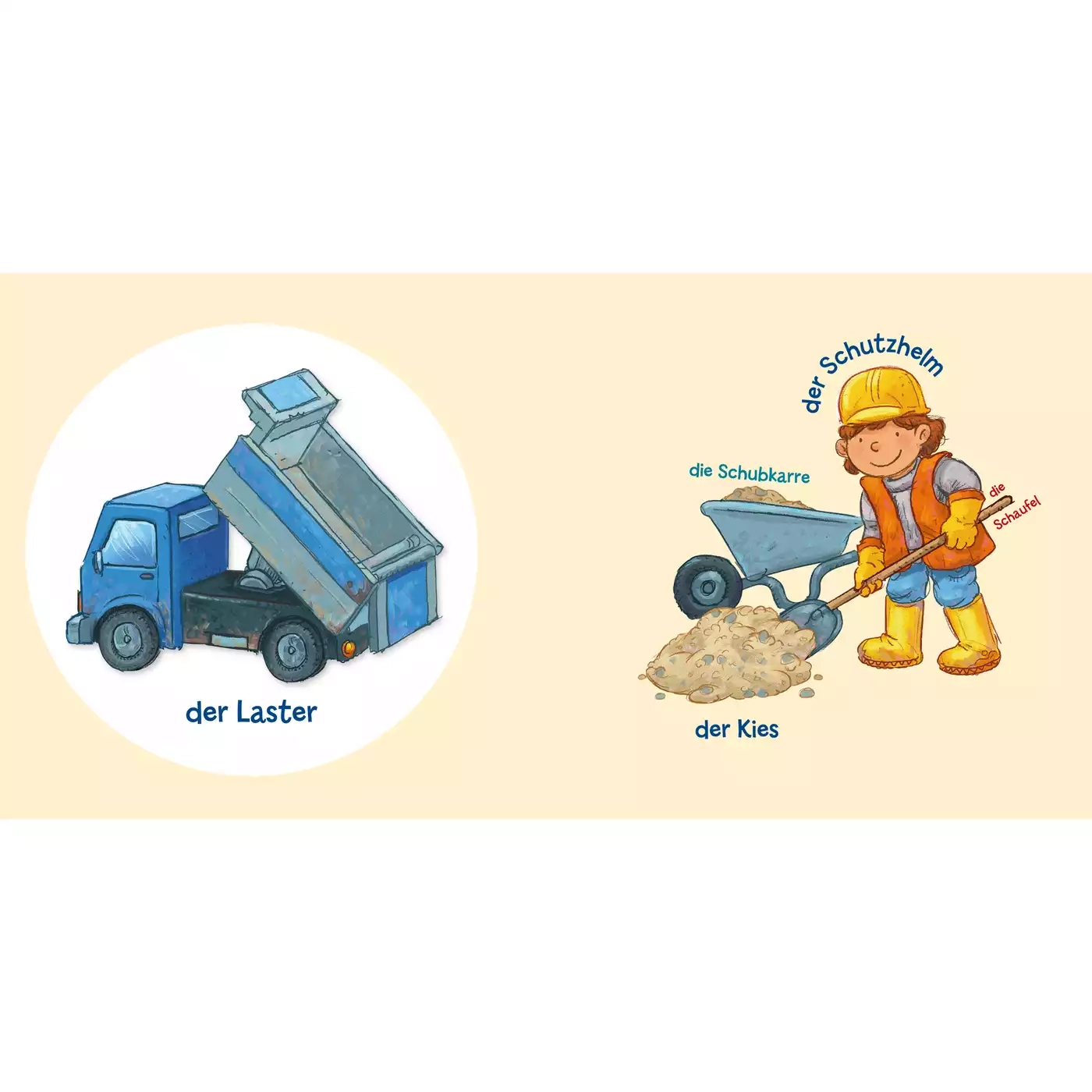 Baby Pixi HABA Meine ersten Wörter: Baustelle - Jamouz