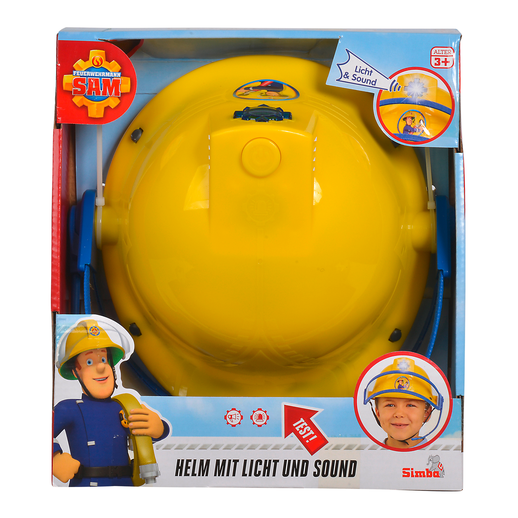 Sam Feuerwehr Helm mit Funktion - Jamouz