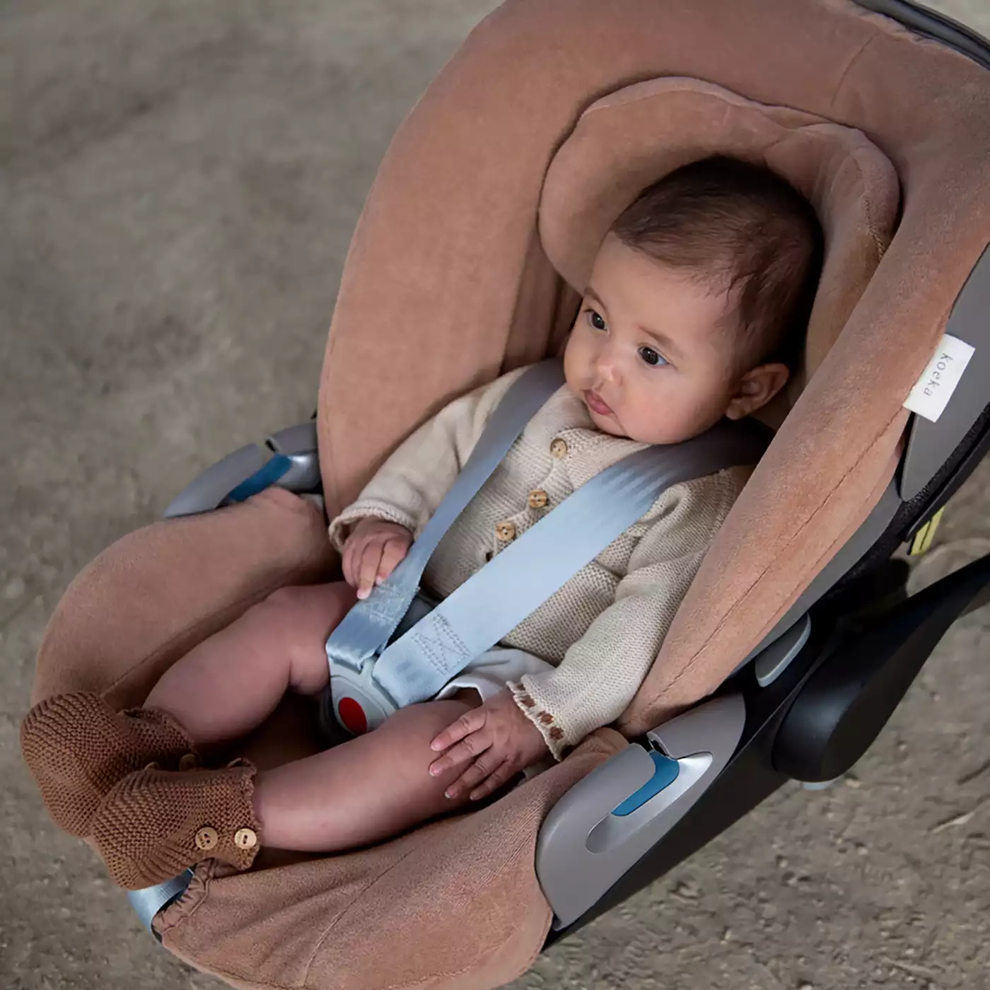 Babyschalenbezug Royan Soft Earth - Jamouz