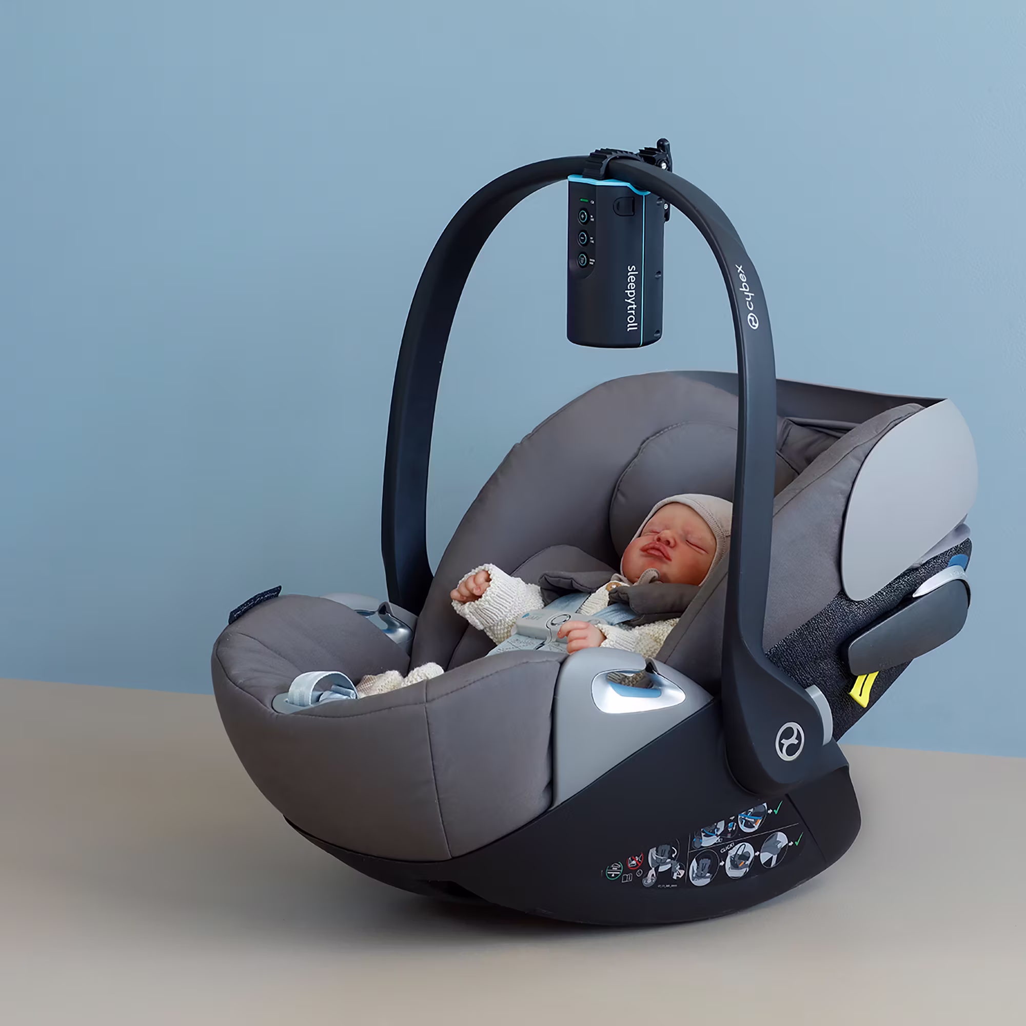 Sleepytroll Kinderwagenschaukler - Jamouz