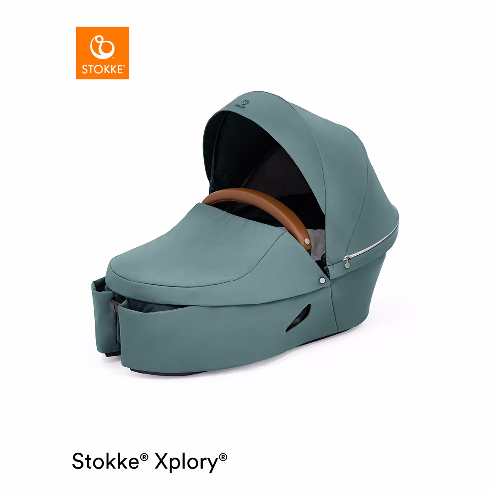 Set Xplory® X Cool Teal mit Babywanne - Jamouz