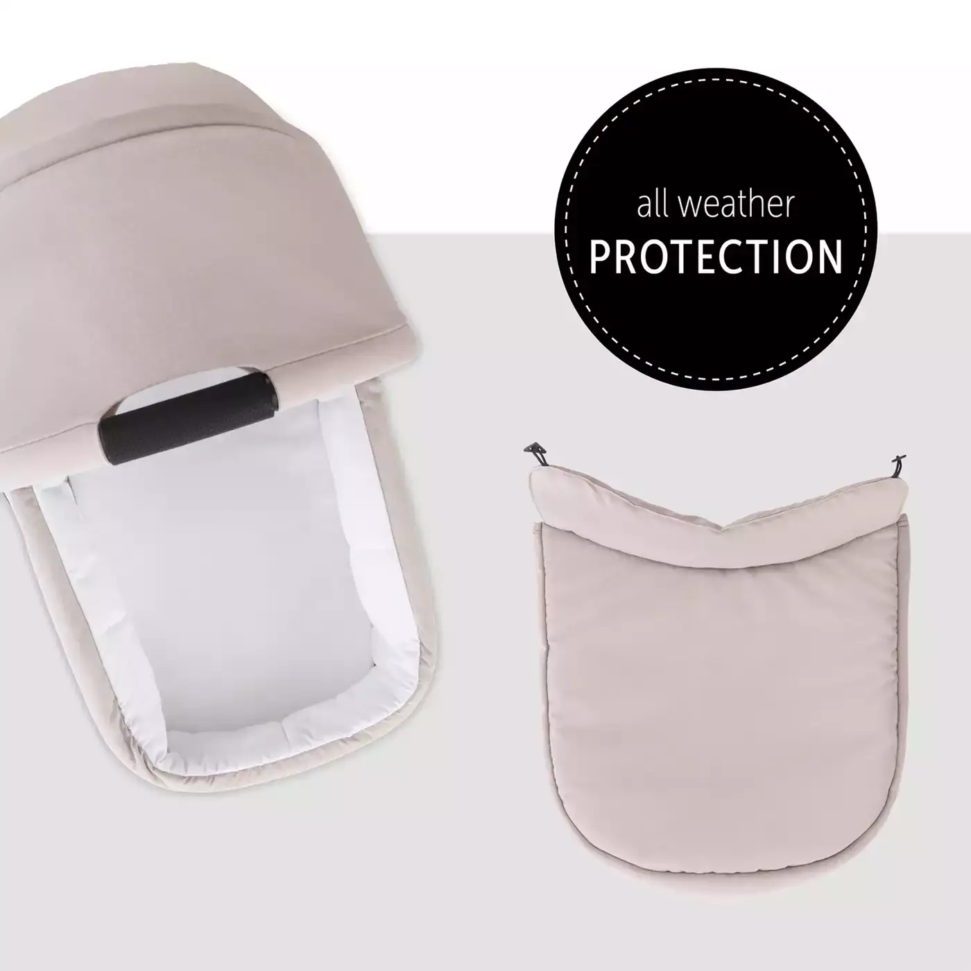 Colibri Pram Melange Beige - Jamouz