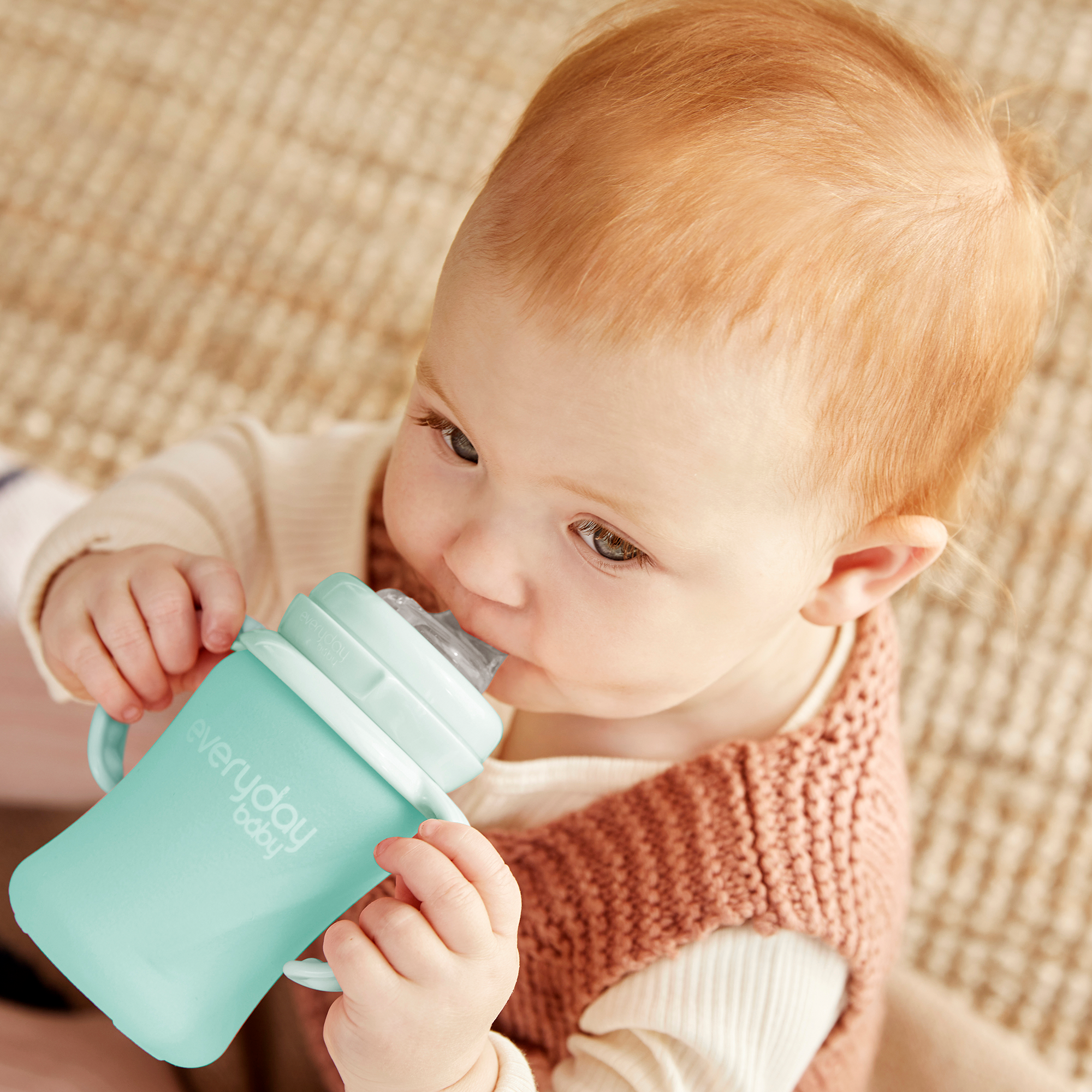 Glas-Trinkbecher Healthy+ Sippy Cup - Jamouz