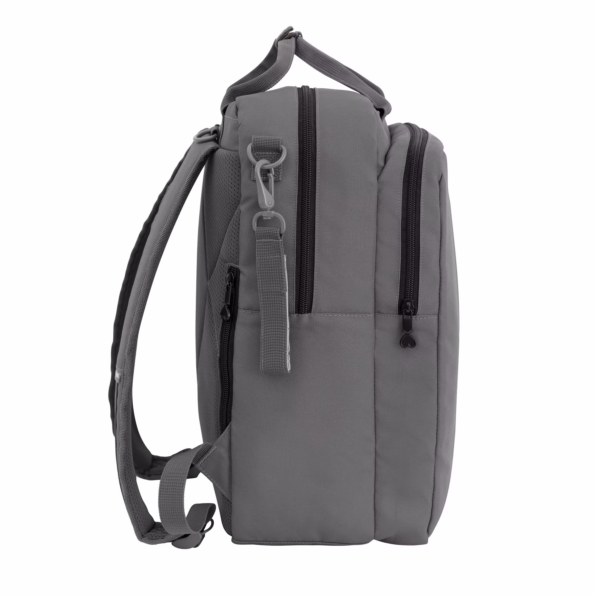 Set ELSA & EMIL Kinderwagen Elefantengrau mit Henkel-Rucksack - Jamouz