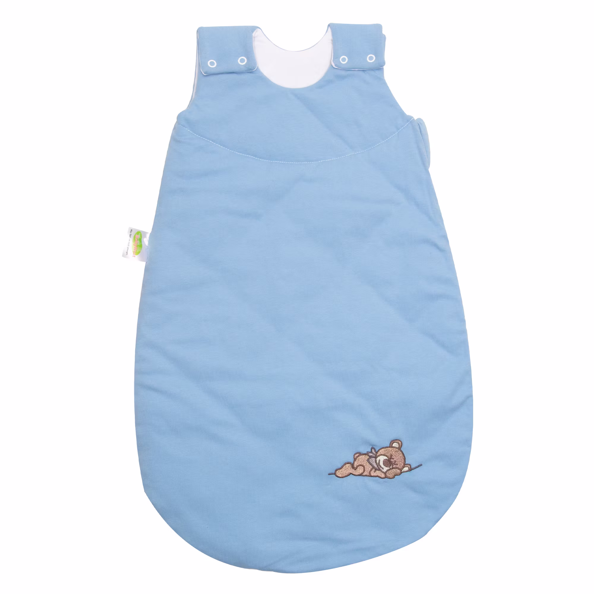 Erstlingsschlafsack Sterne Silver & Coffee 60cm - Jamouz