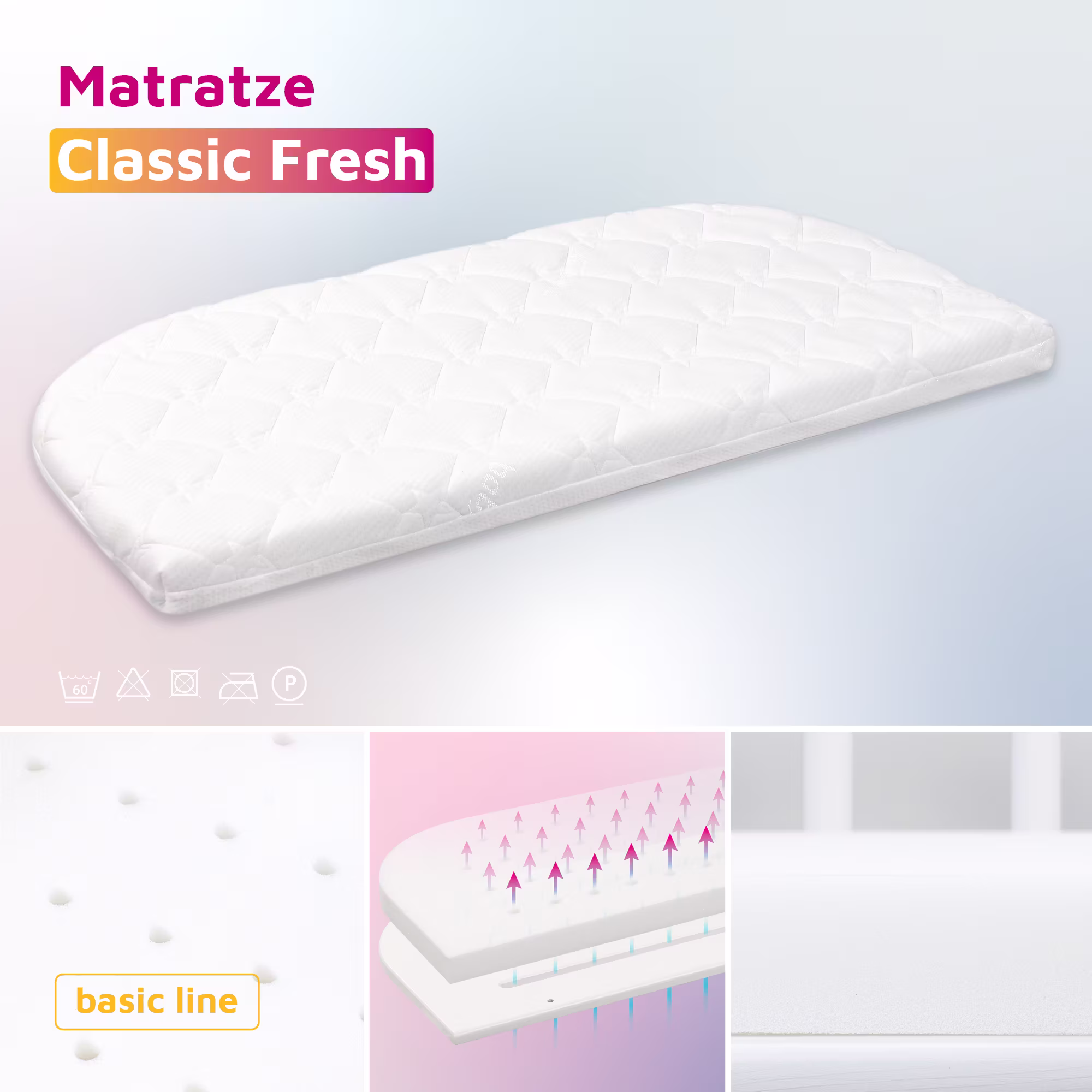 Matratze babybay Classic Fresh - Jamouz
