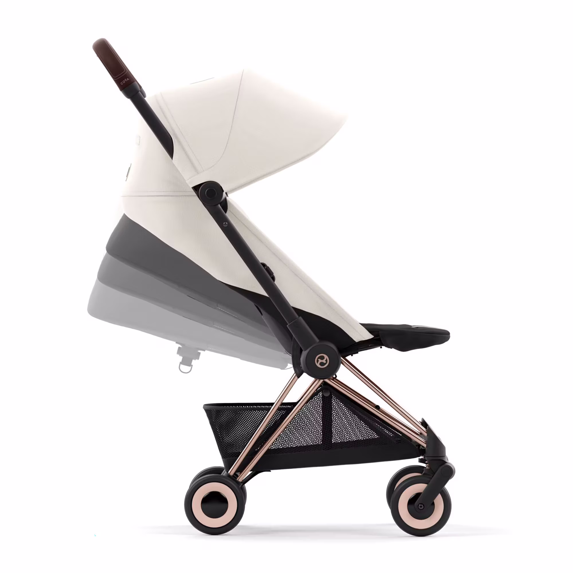 Coya Sepia Black / Rosegold Rahmen - Jamouz