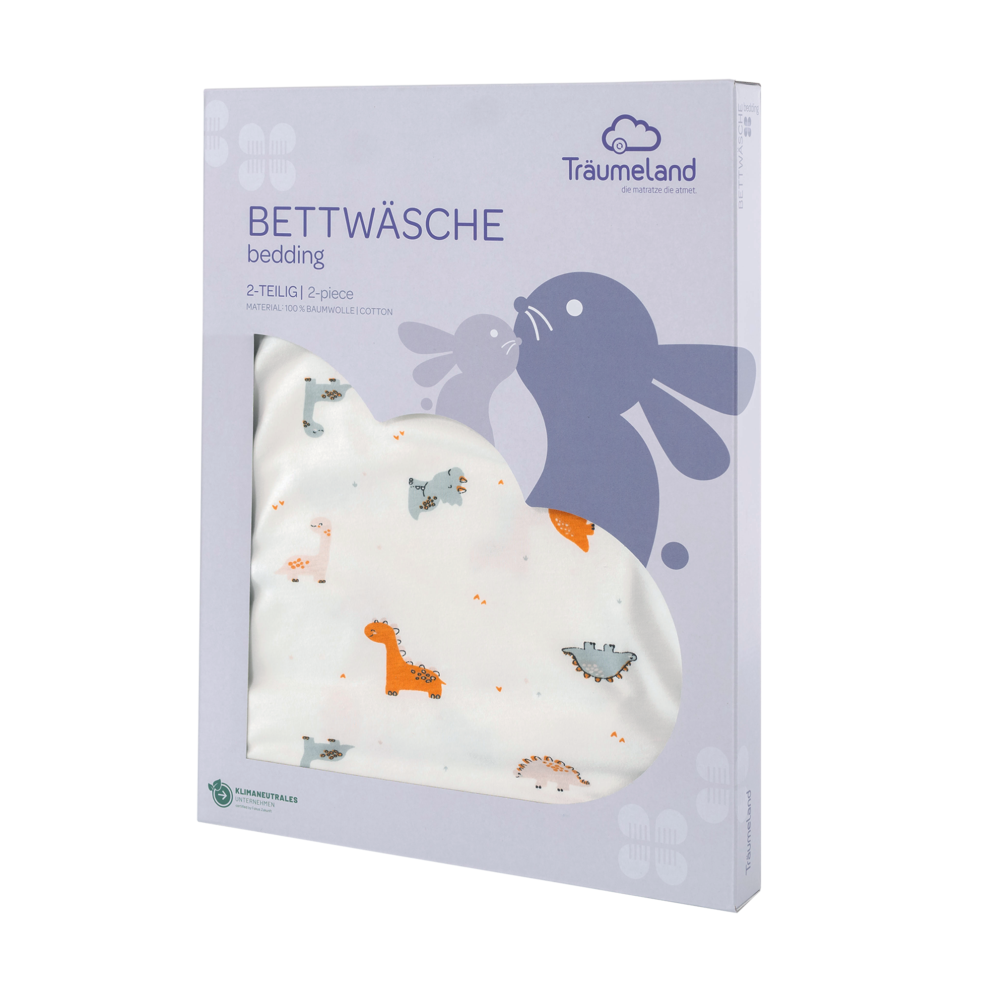 Bettwäsche Dinolino 80x80 cm - Jamouz
