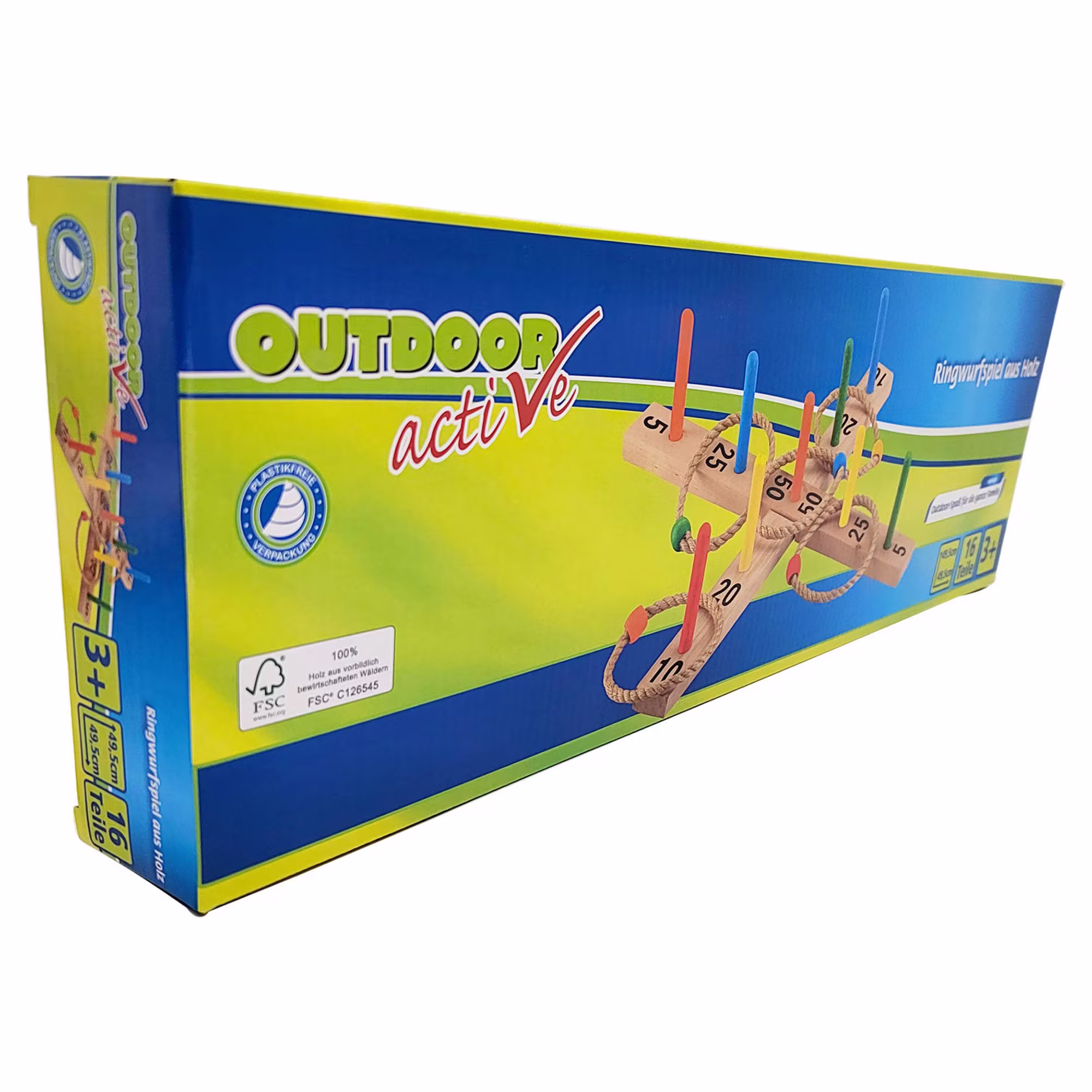 Ringwurfspiel aus Holz - Jamouz