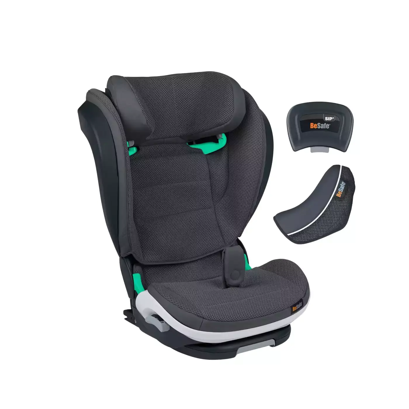 iZi Flex Fix i-Size Anthracite Mesh - Jamouz