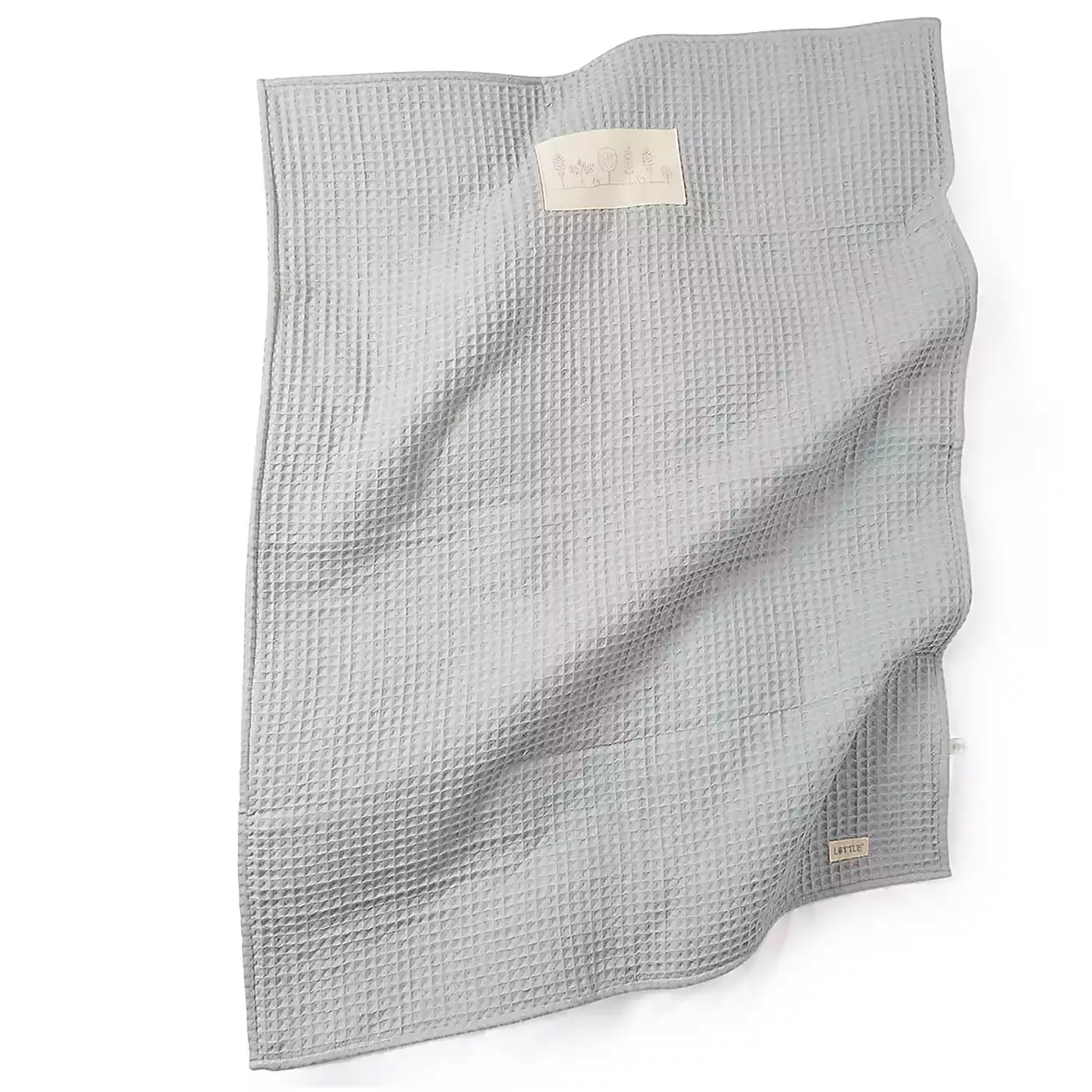 Wendedecke Waffelpiquè Sandy Beige - Jamouz