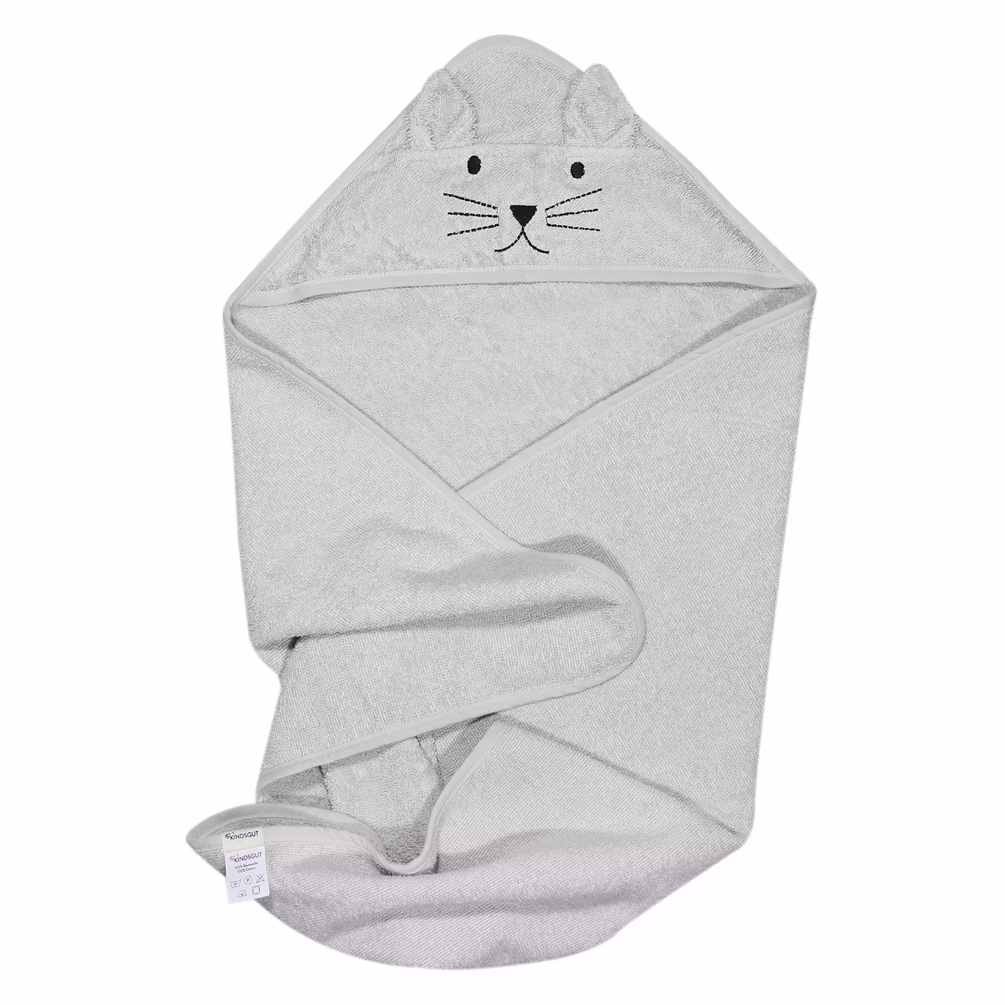 Kapuzenhandtuch Katze - Jamouz