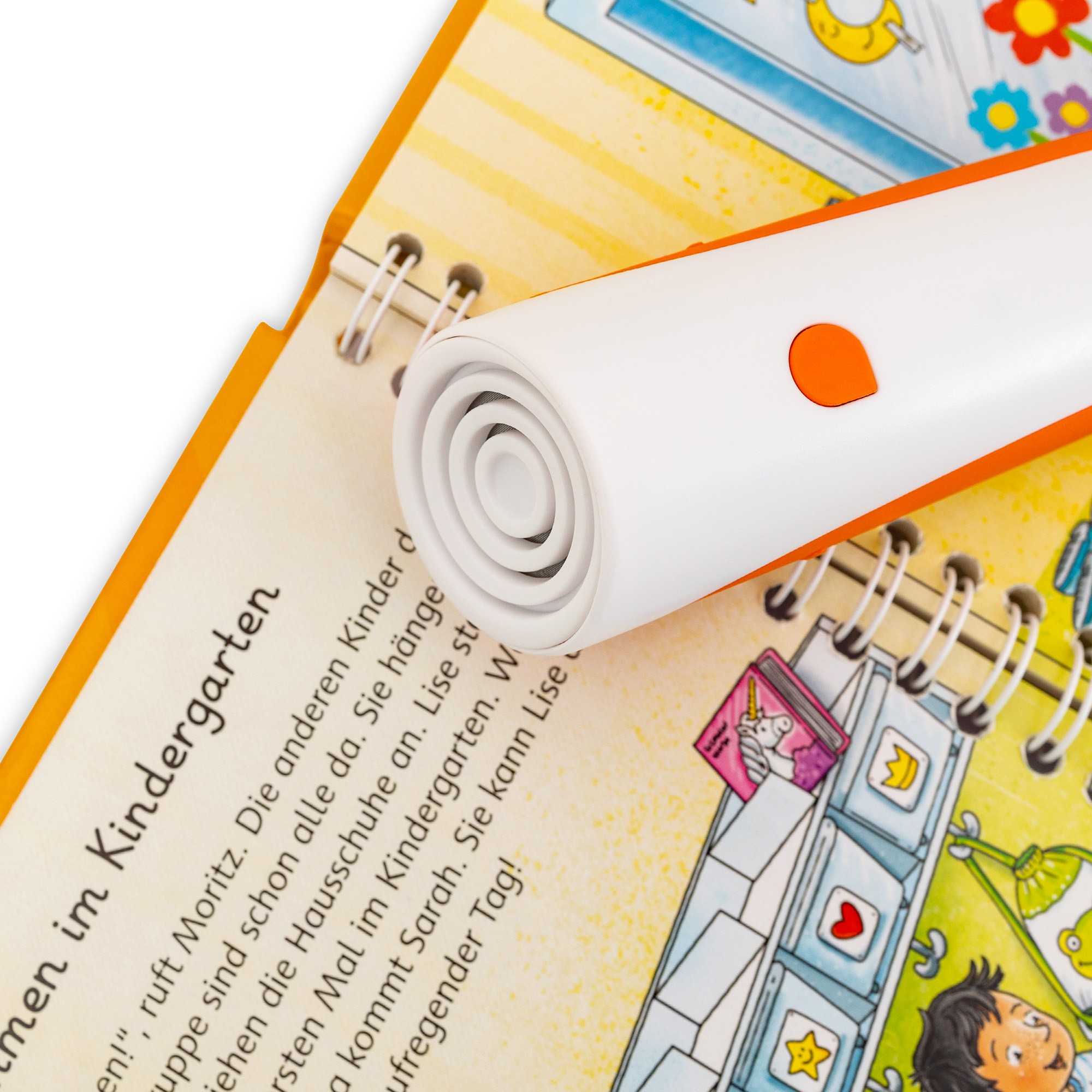 Set tiptoi® Starter-Set: Stift + Buch Kindergarten mit tiptoi® Stift-Hülle - Jamouz