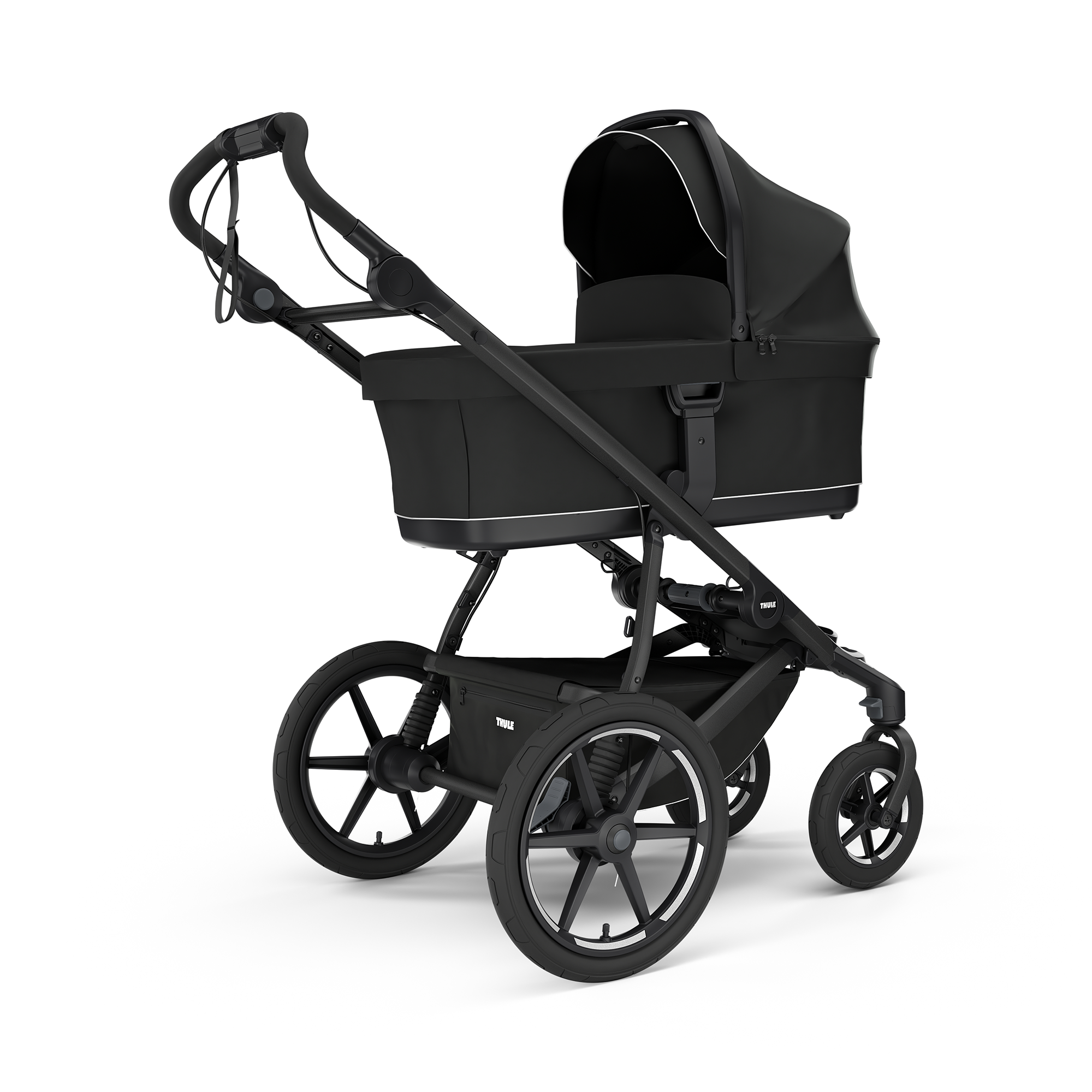 Set Urban Glide 4-wheel Soft Beige mit Wanne - Jamouz