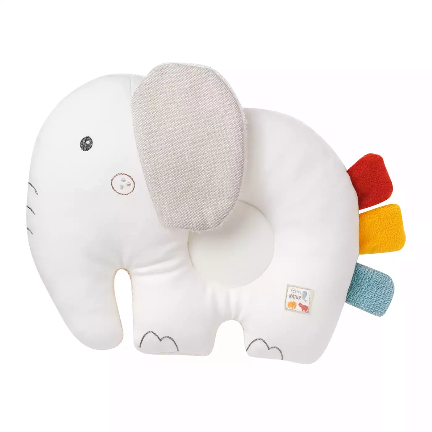 Krabbeldecke Elefant fehnNATUR mit Kissen - Jamouz
