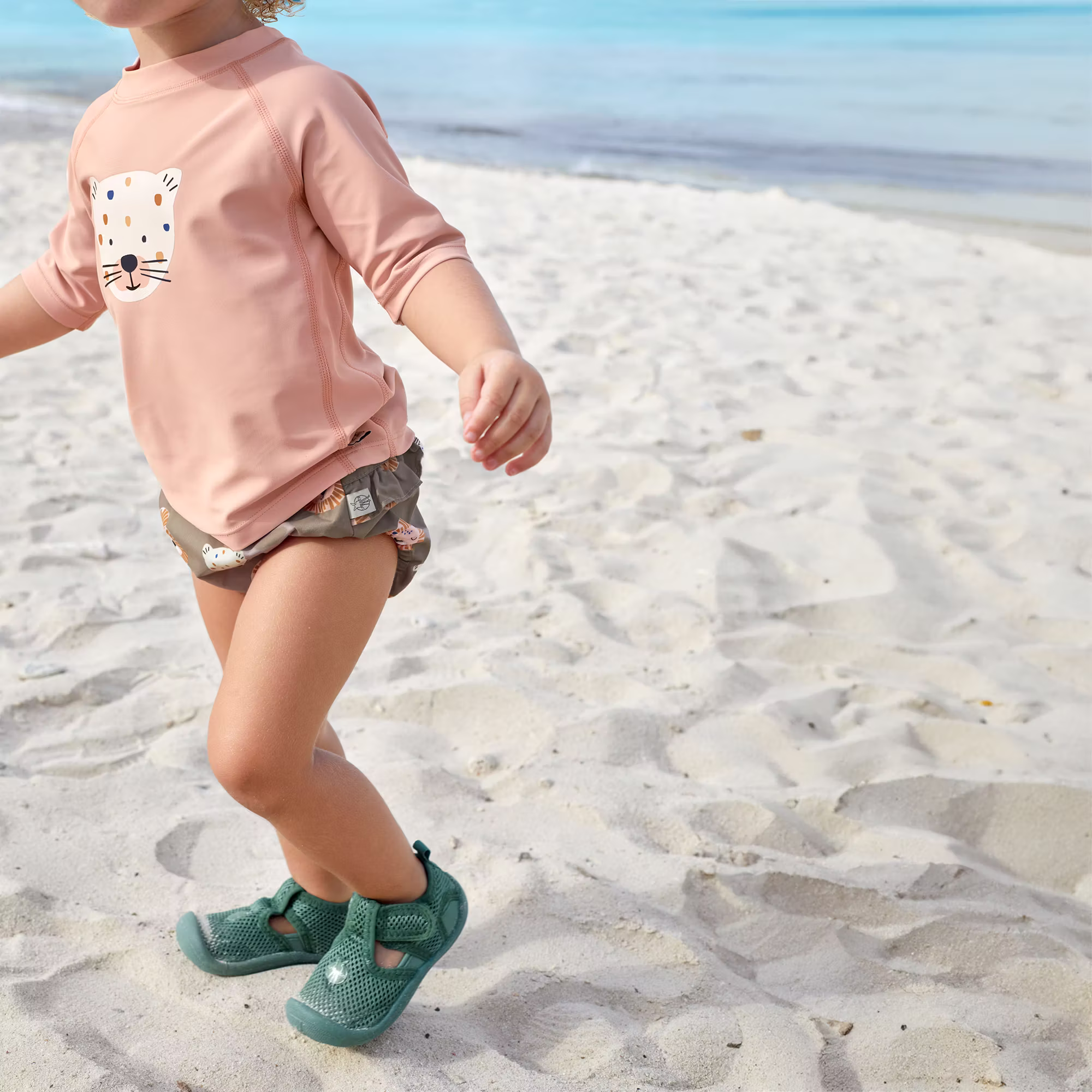 UV-Kurzarmshirt Leopard - Jamouz