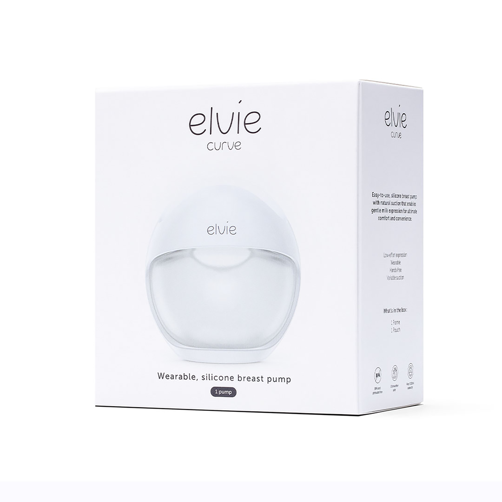Elvie Curve Silikon-Handmilchpumpe - Jamouz