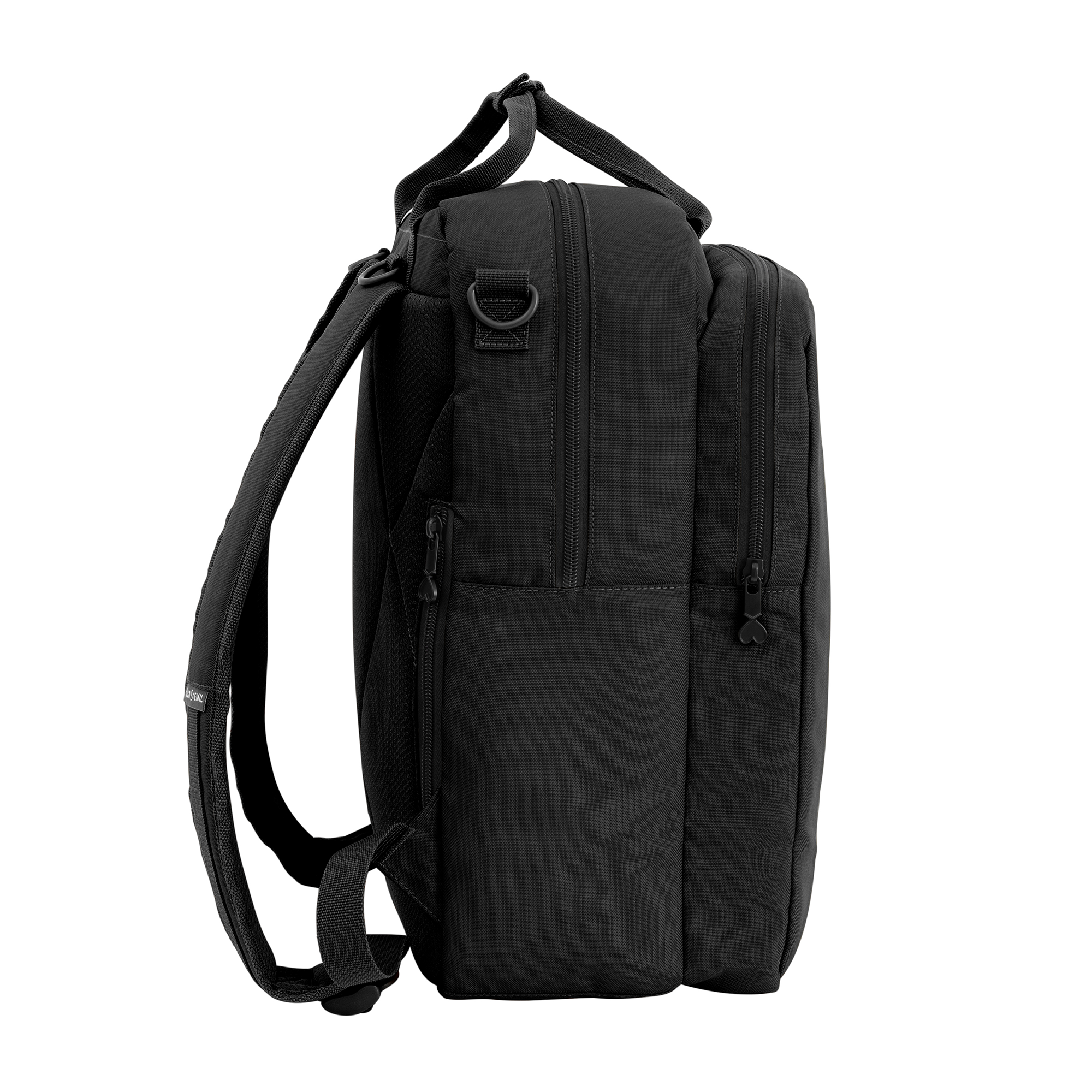 Set ELSA & EMIL Kinderwagen Elefantengrau mit Henkel-Rucksack - Jamouz