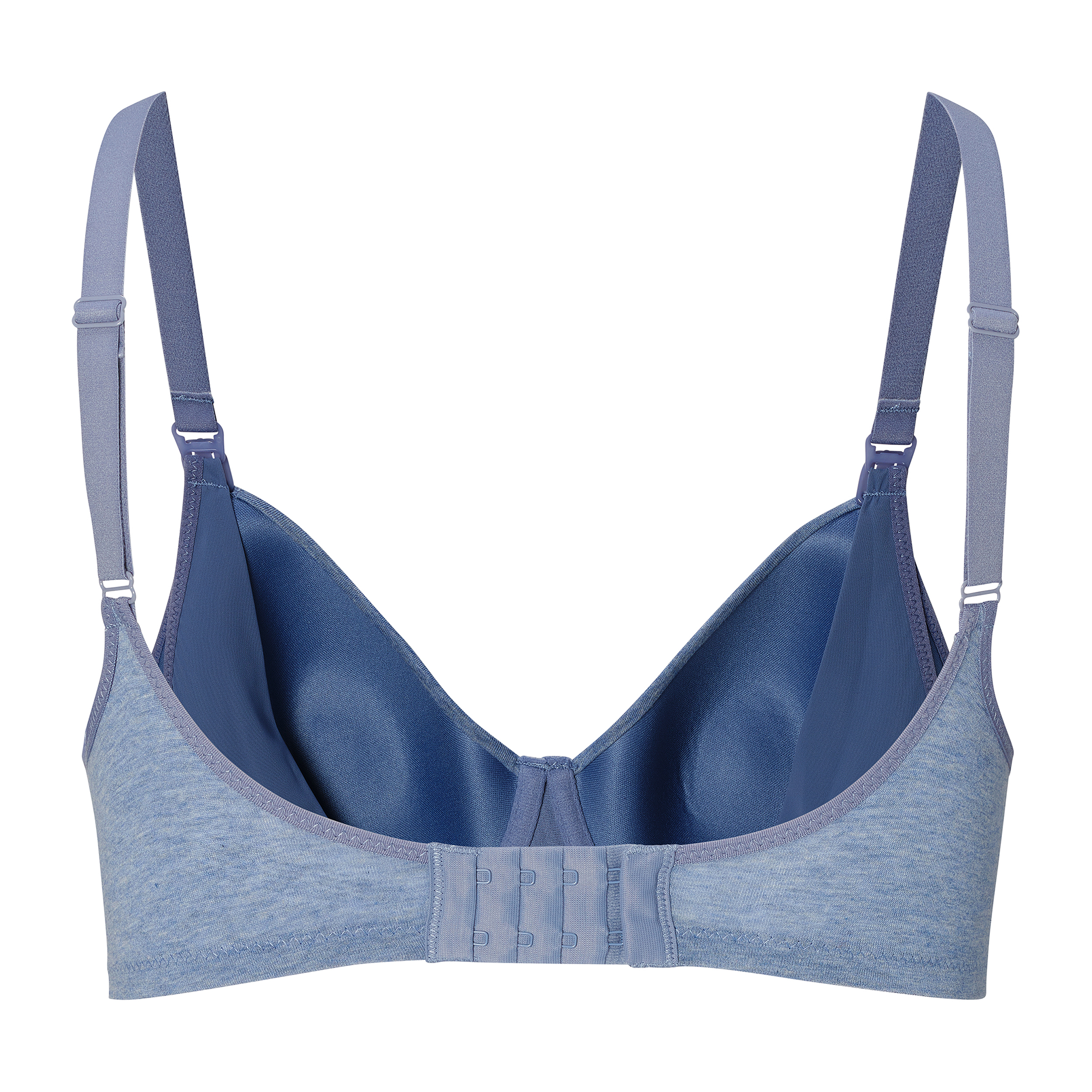 Still-BH Cotton Light Blue Melange B - Jamouz
