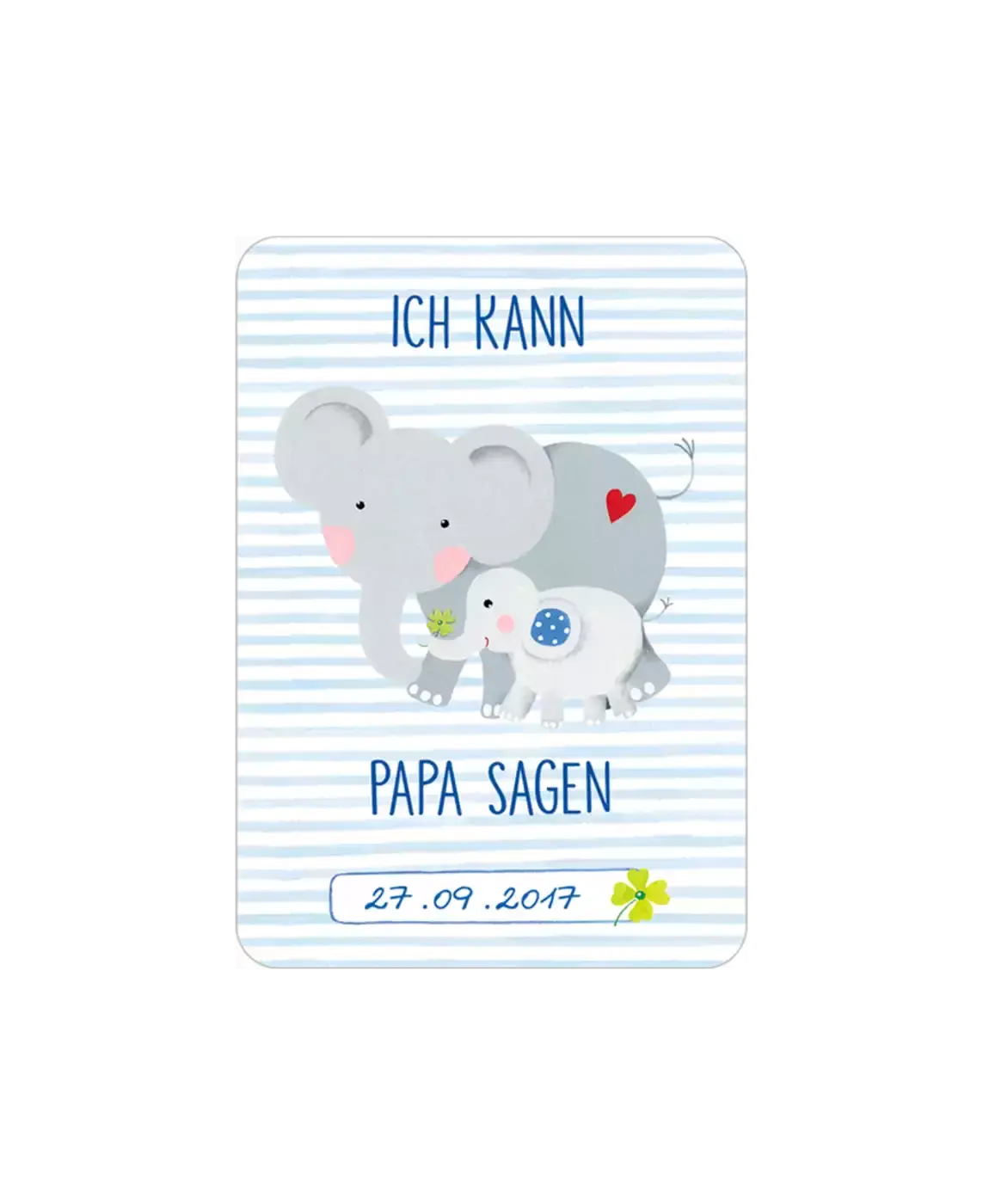 BabyGlück Fotokarten-Box Babys erstes Jahr - Jamouz