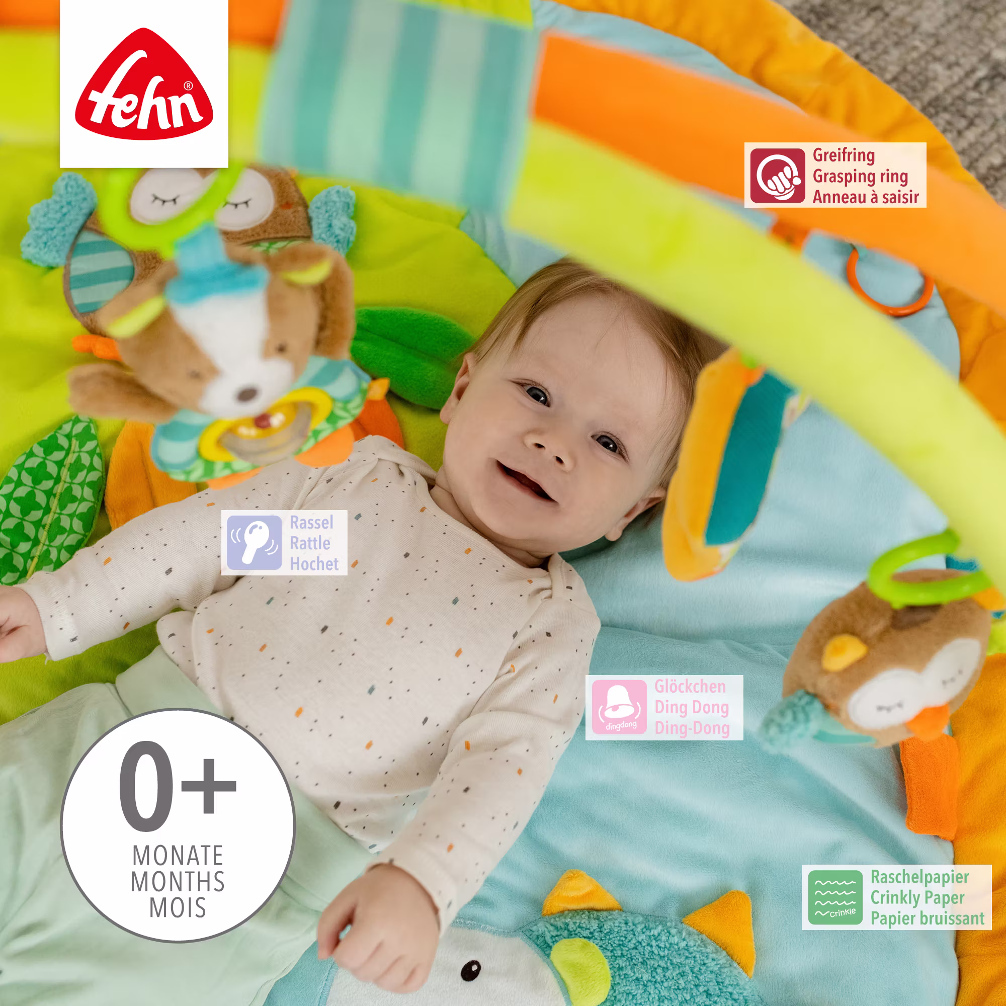 3D Activity Decke Sleeping Forest - Jamouz