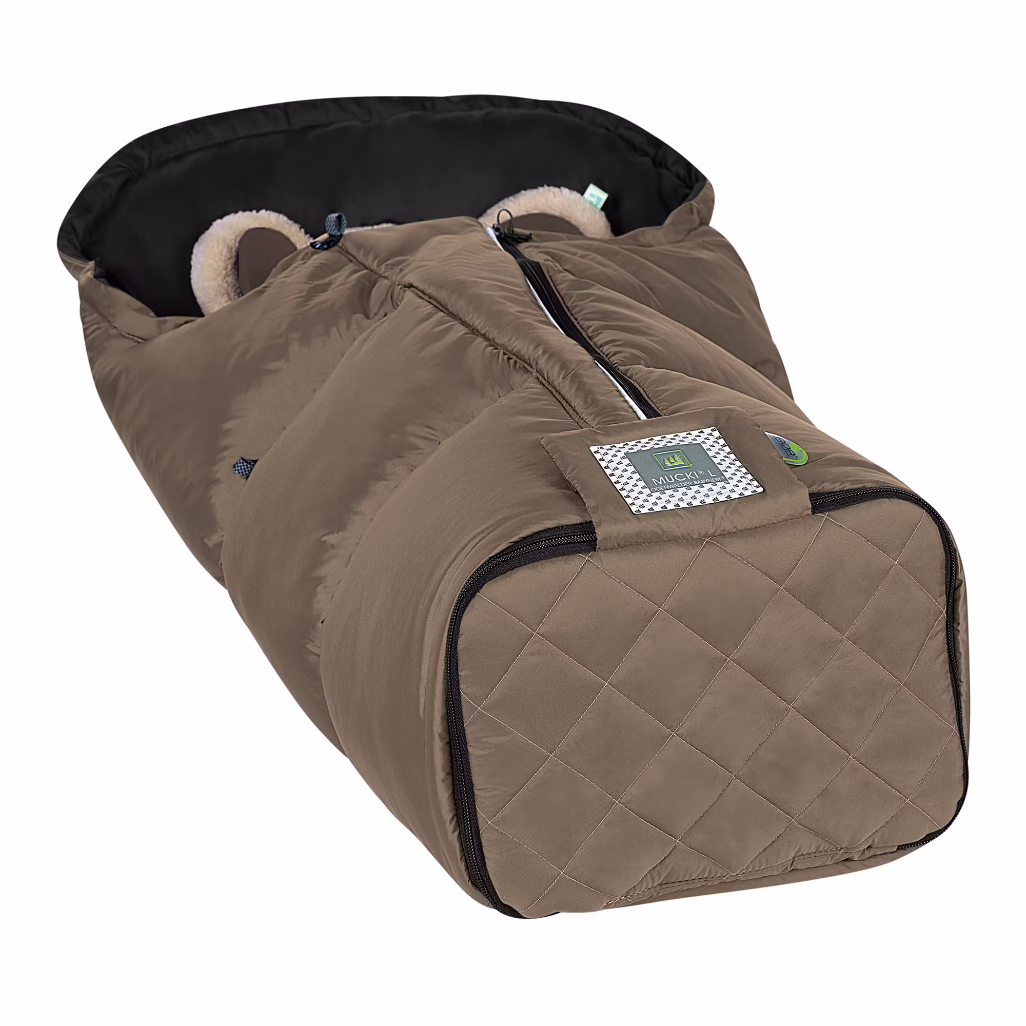 Fußsack Mucki L-cs Rocky Grey - Jamouz