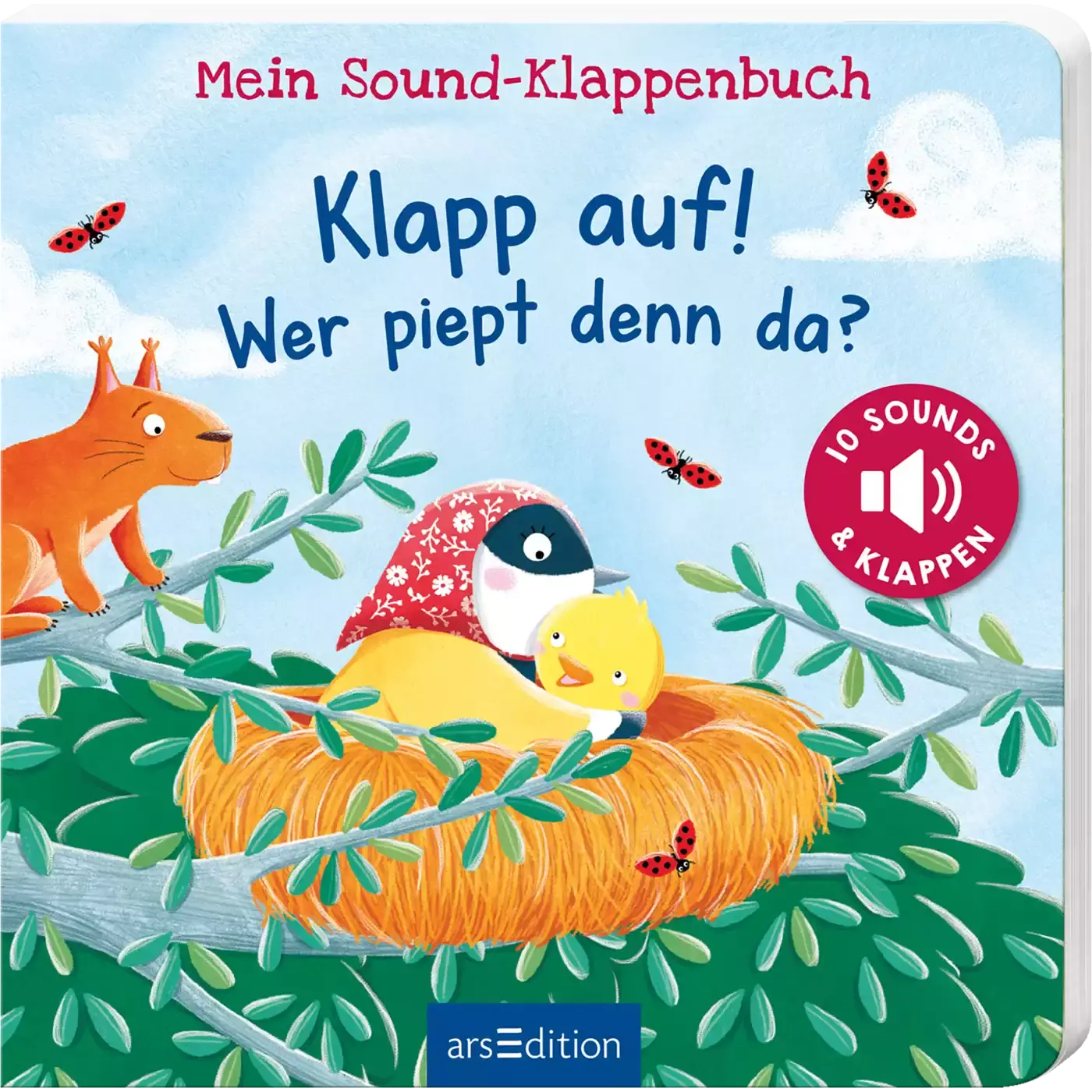 Mein Sound-Klappenbuch: Klapp auf! Wer piept denn da? - Jamouz